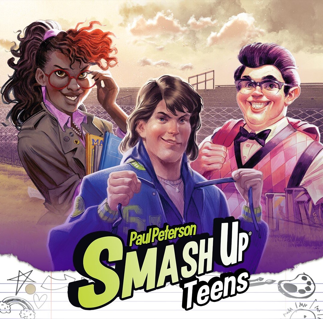 Smash Up Teens Promos Expansion Pack / NEW & SEALED Card Game / Board Game / AEG