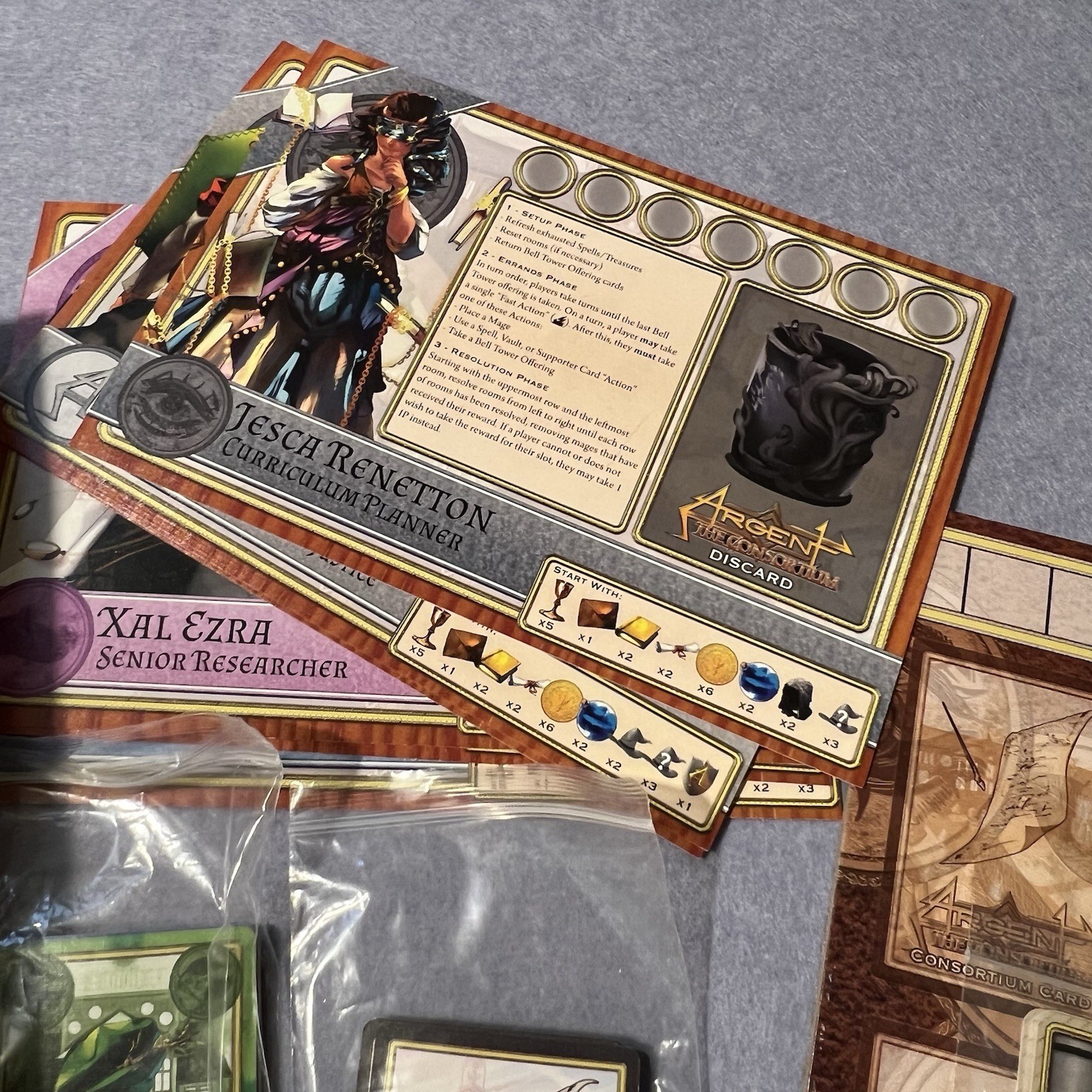 World of Indines Level 99 Games Argent The Consortium 2015 Complete