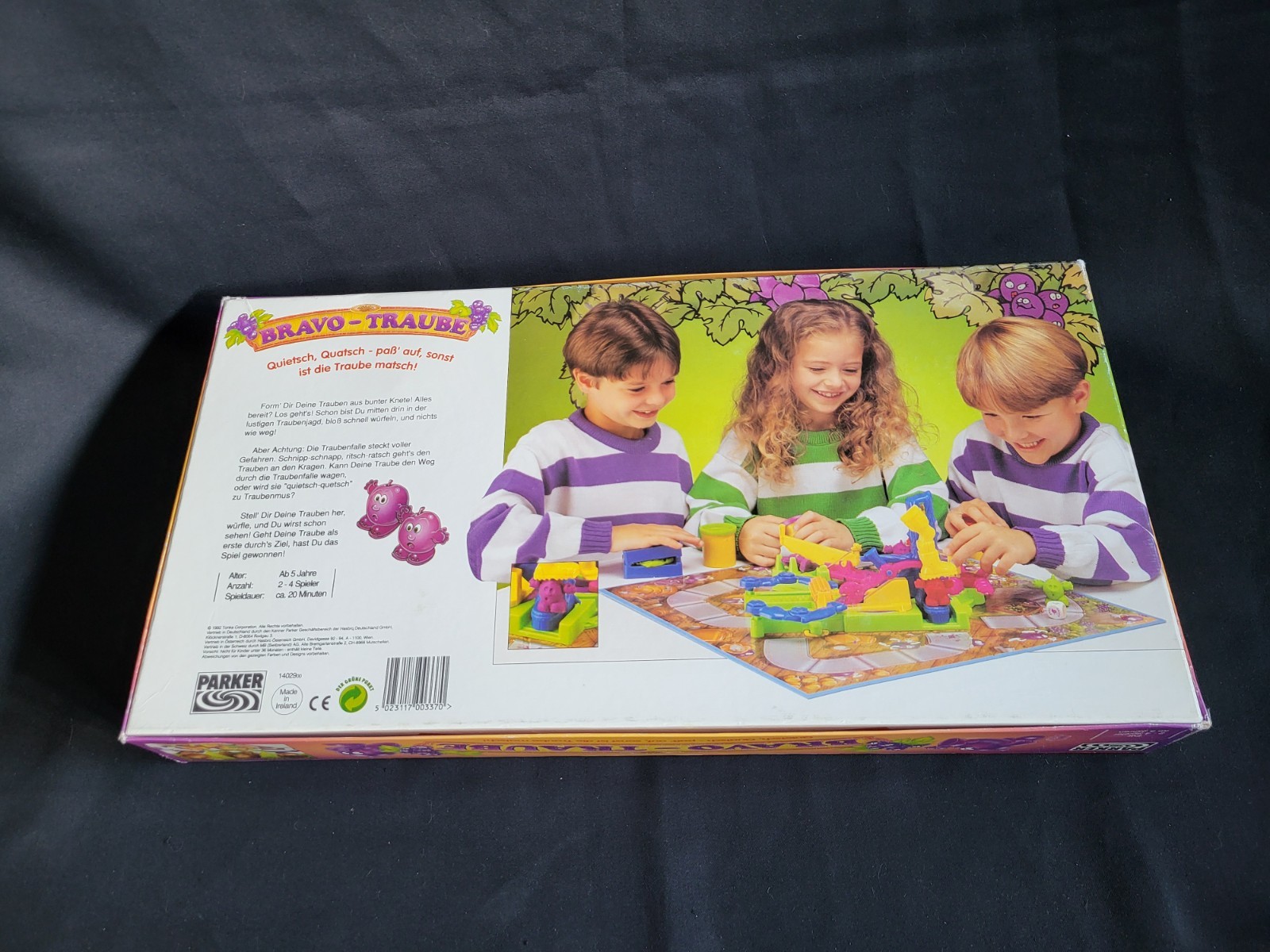 Complete✅ Parker # Bravo Grape # Clay New + Ribbons New # Cult Game 1992 # 90s