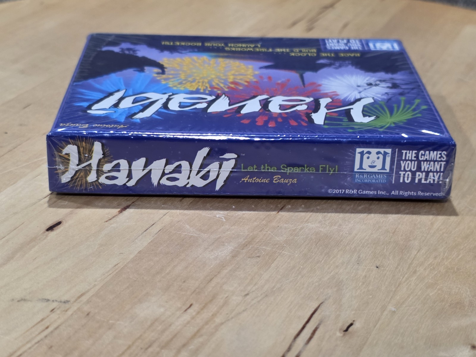 Hanabi Fireworks Card Game Antoine Bauza R&R Games 2017 NEW Sealed 2-5 Players
