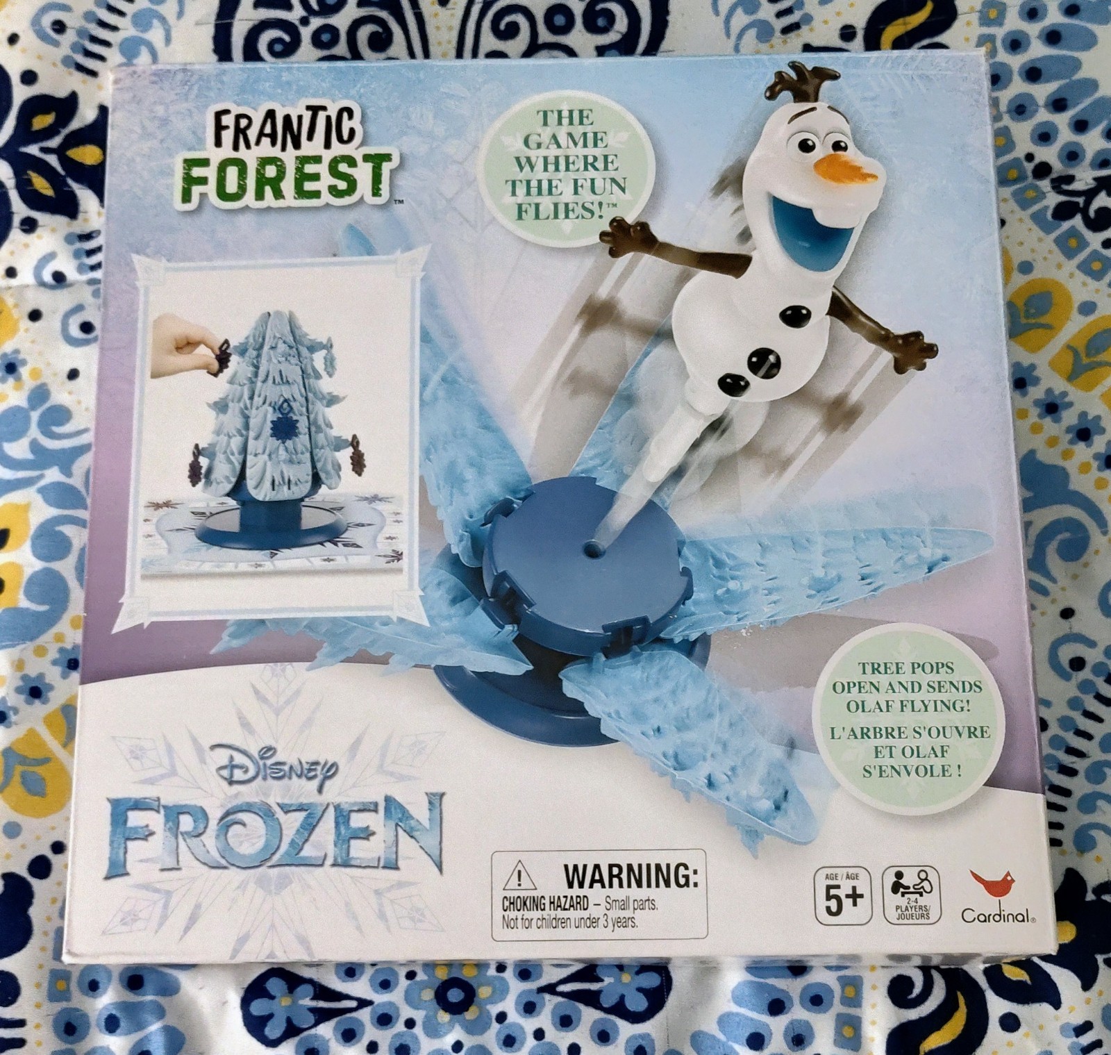 Disney Frozen Frantic Forest Game By Cardinal