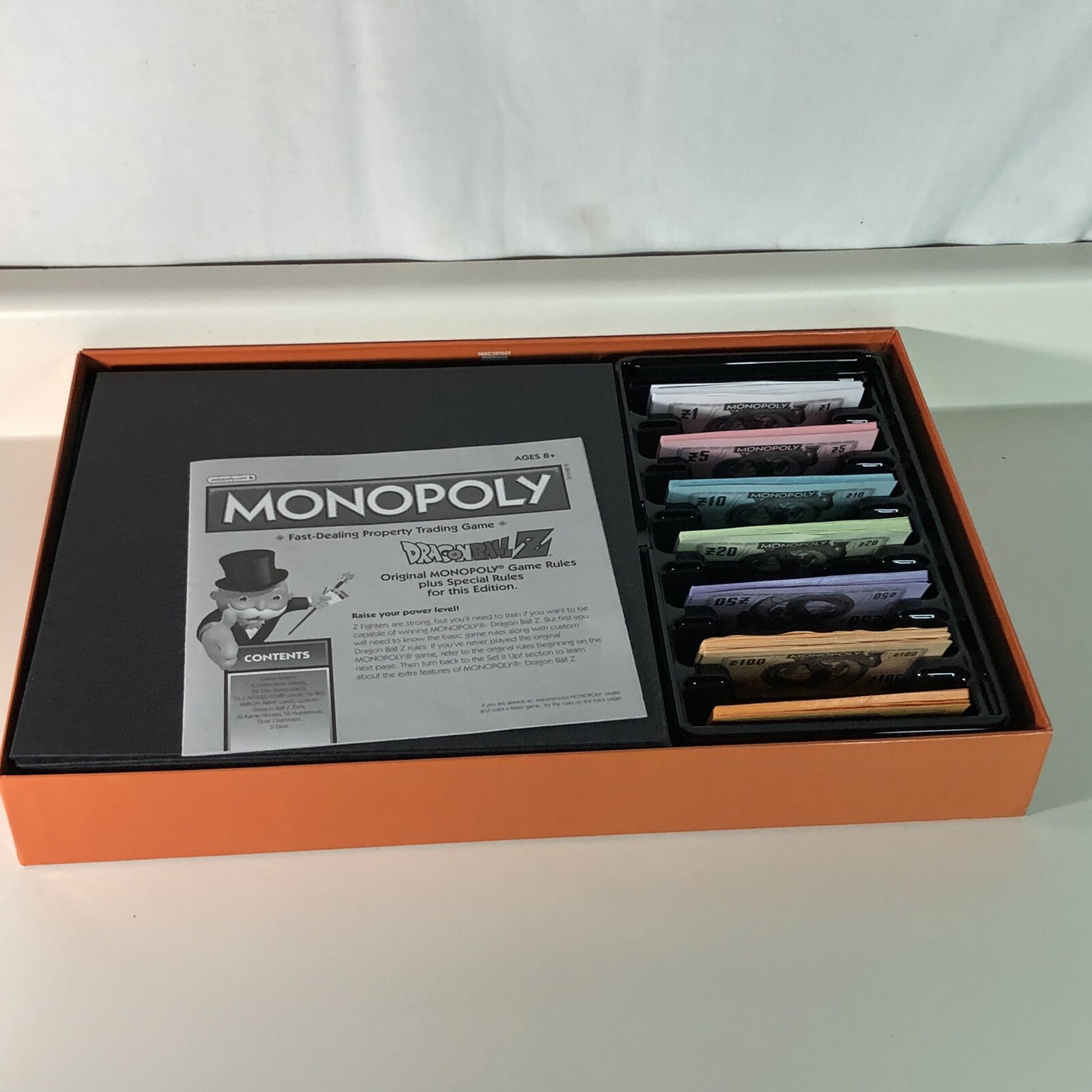 2017 Monopoly Dragon Ball Z Board Game Official Anime Set – Complete Ex-Nr Mint