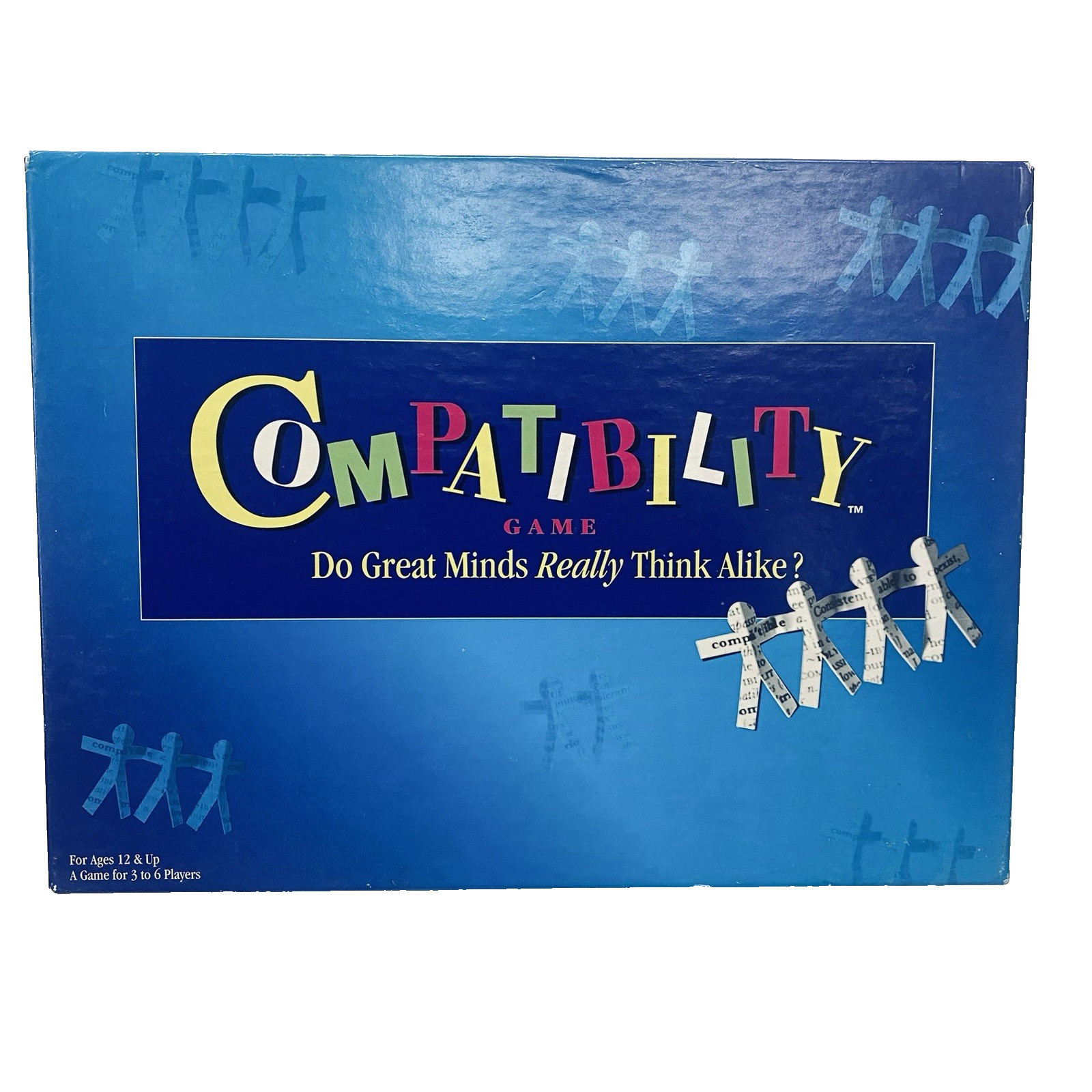 Compatibility Family Board Game Mattel Age 12 and Up 3-6 Players COMPLETE