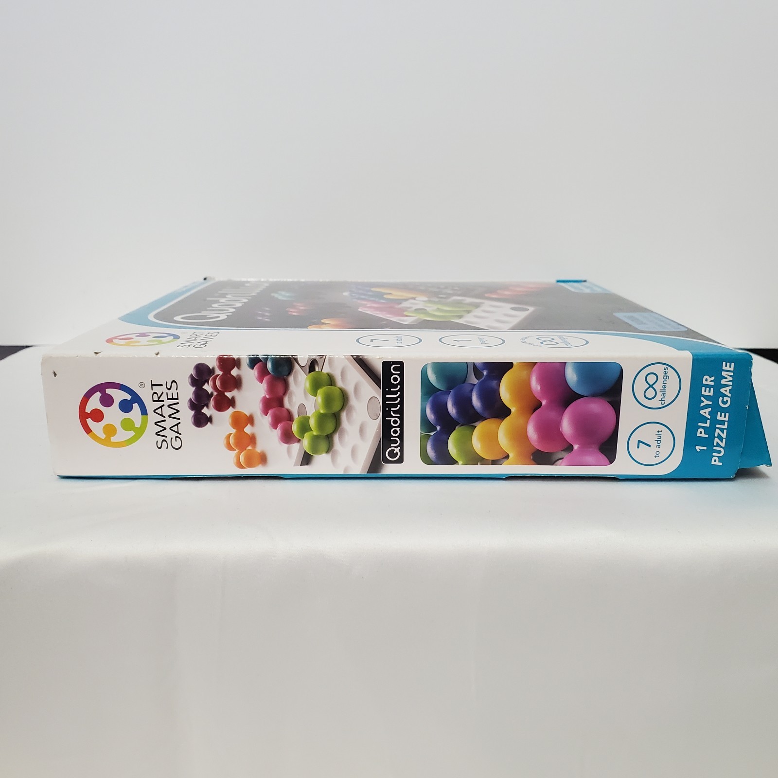 Smart Games Quadrillion Magnetic 1 Player Puzzle Logic Game Ages 7+ Box Damage