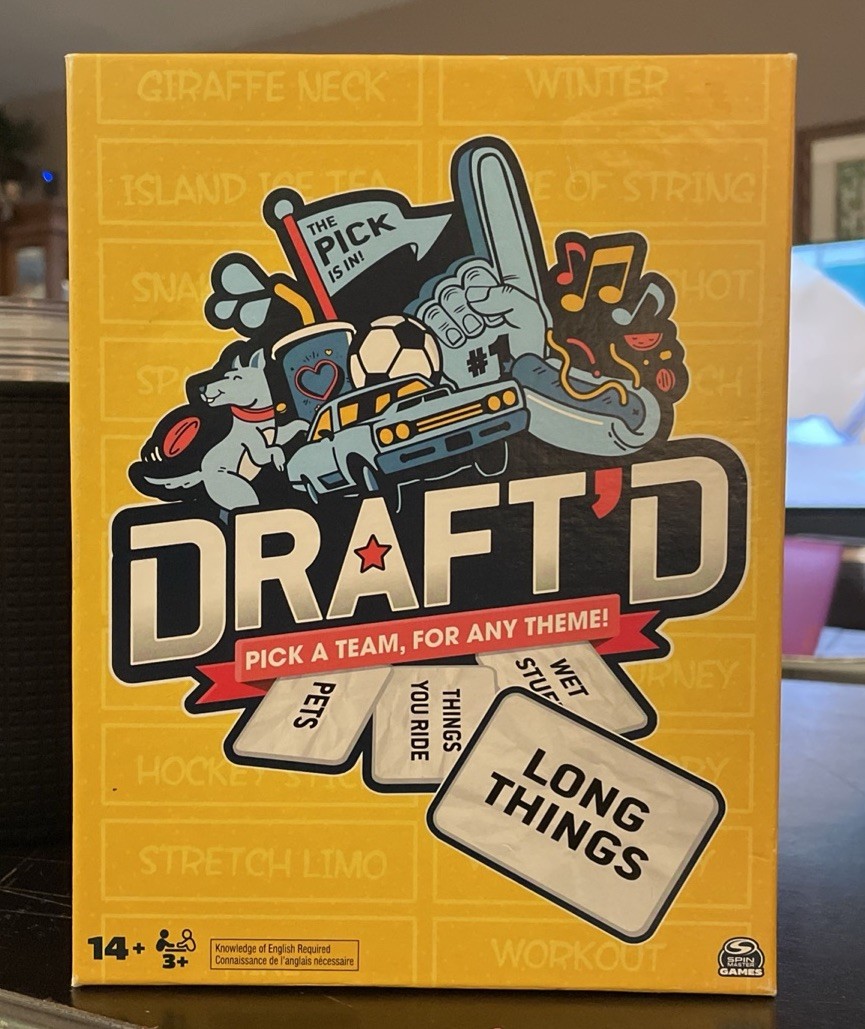Draft’d Competitive Drafting Party Game Brand New Sealed