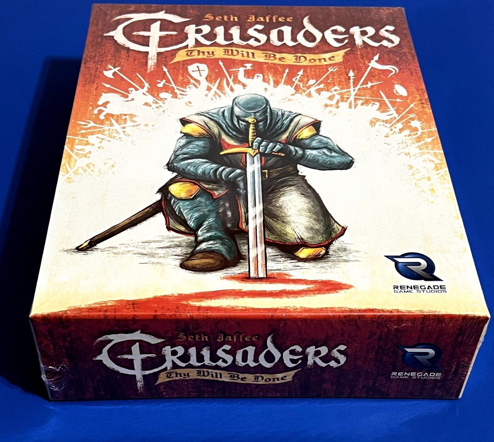 CRUSADERS -THY WILL BE DONE – BOARD GAME Renegade Games NEW SEALED