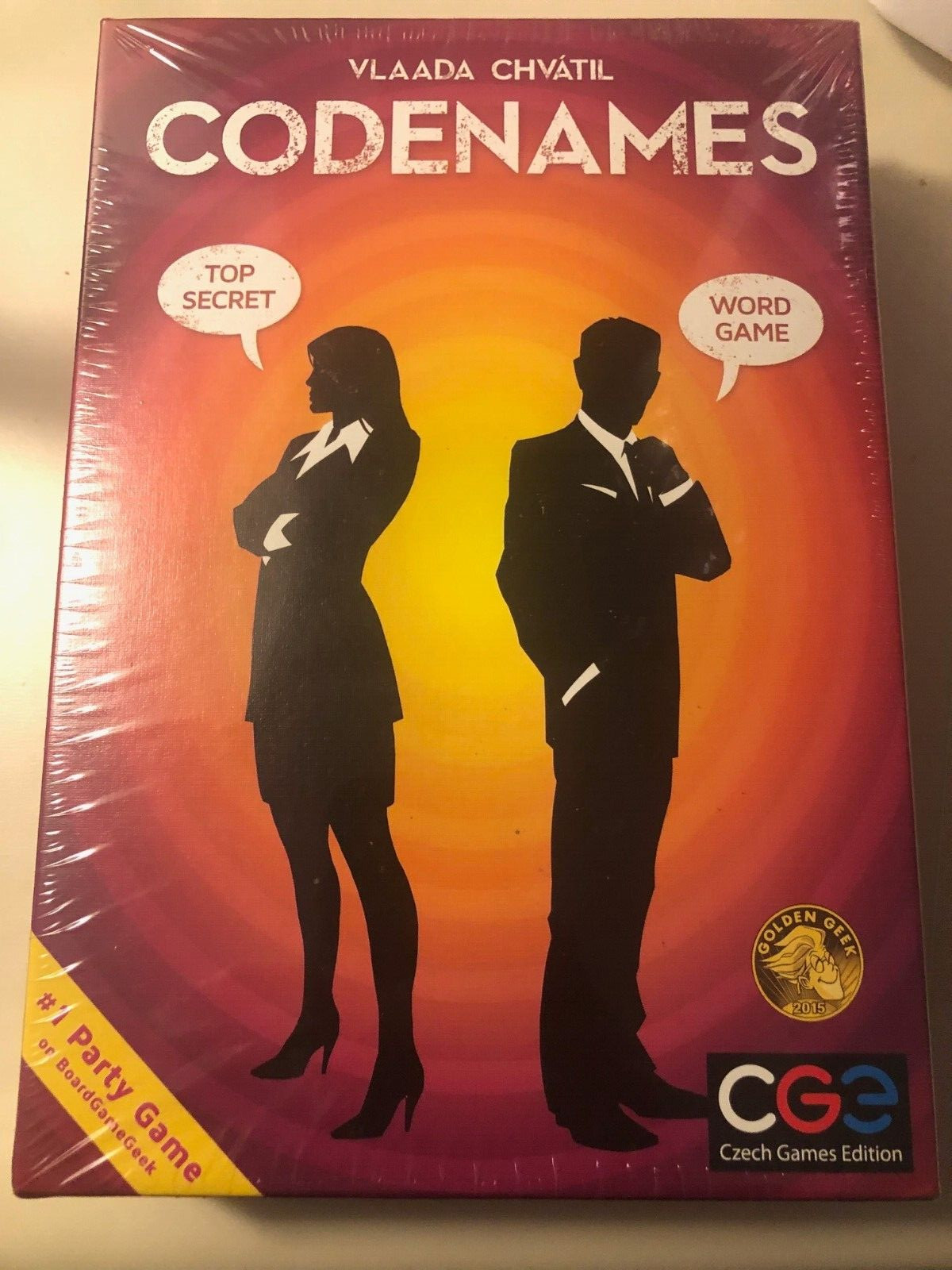 Czech Games Codenames. Vlaada Chvatil Top Secret Word Game. Party Game