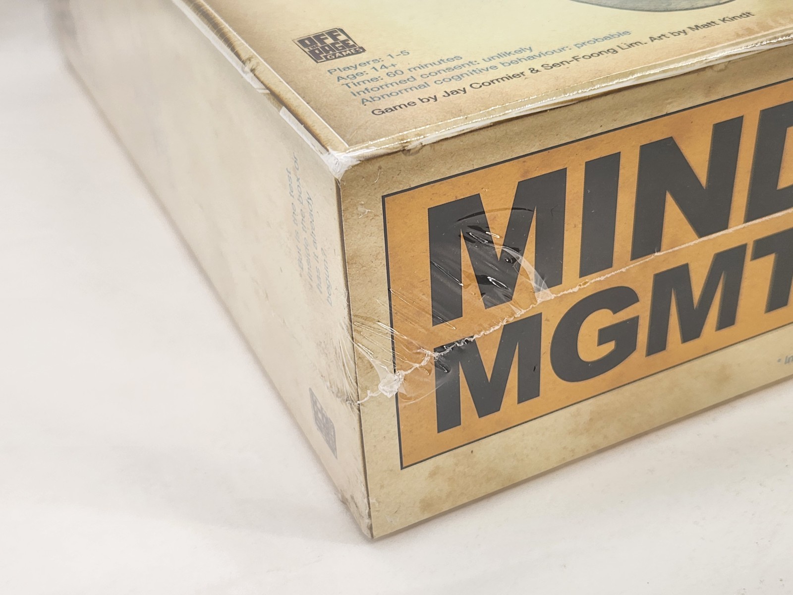 Mind MGMT NEW SEALED Strategy Board Game, Includes Solo & Co-op App