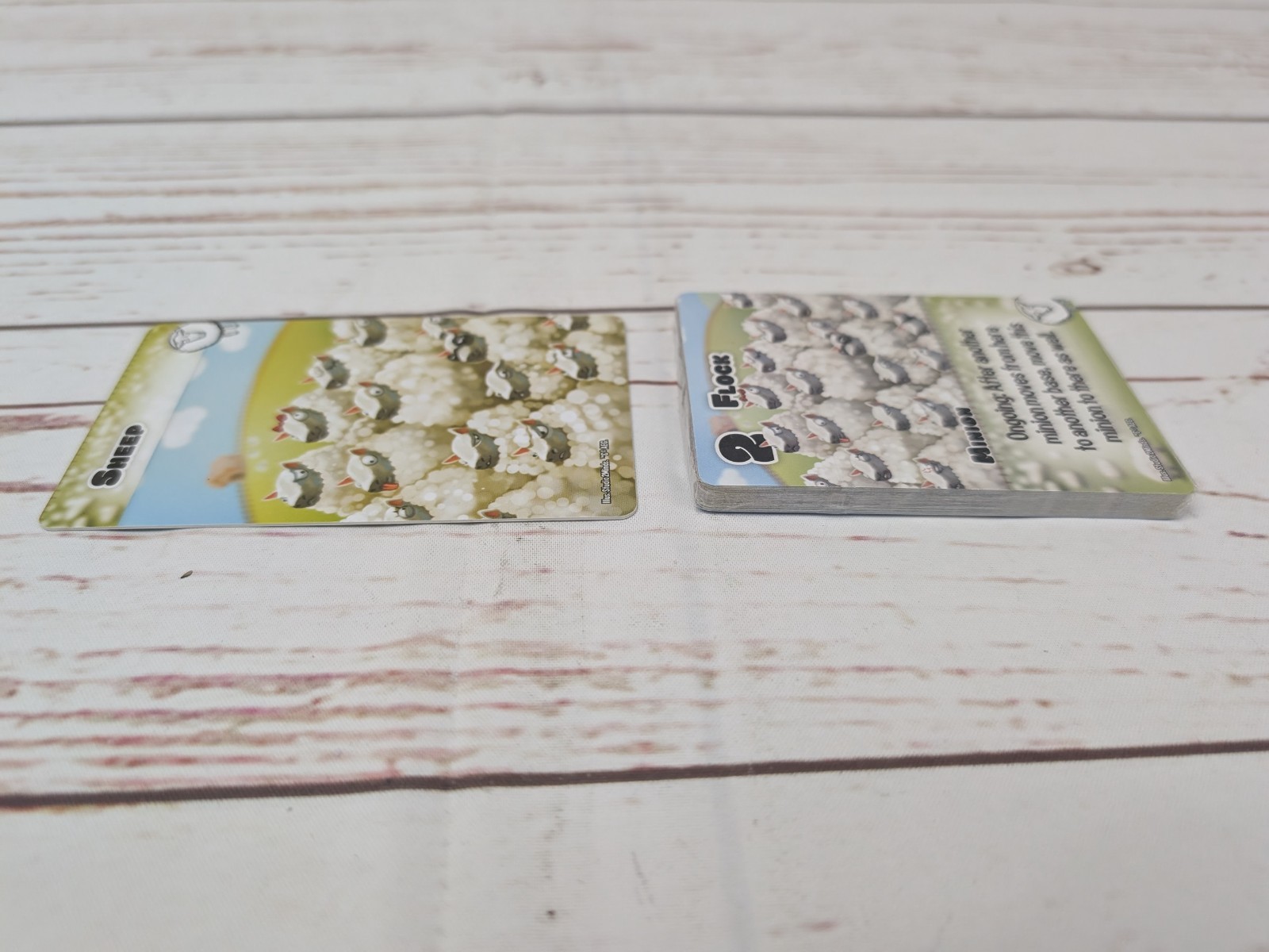 Smash Up Sheep Expansion Faction and Divider Board Card Game AEG