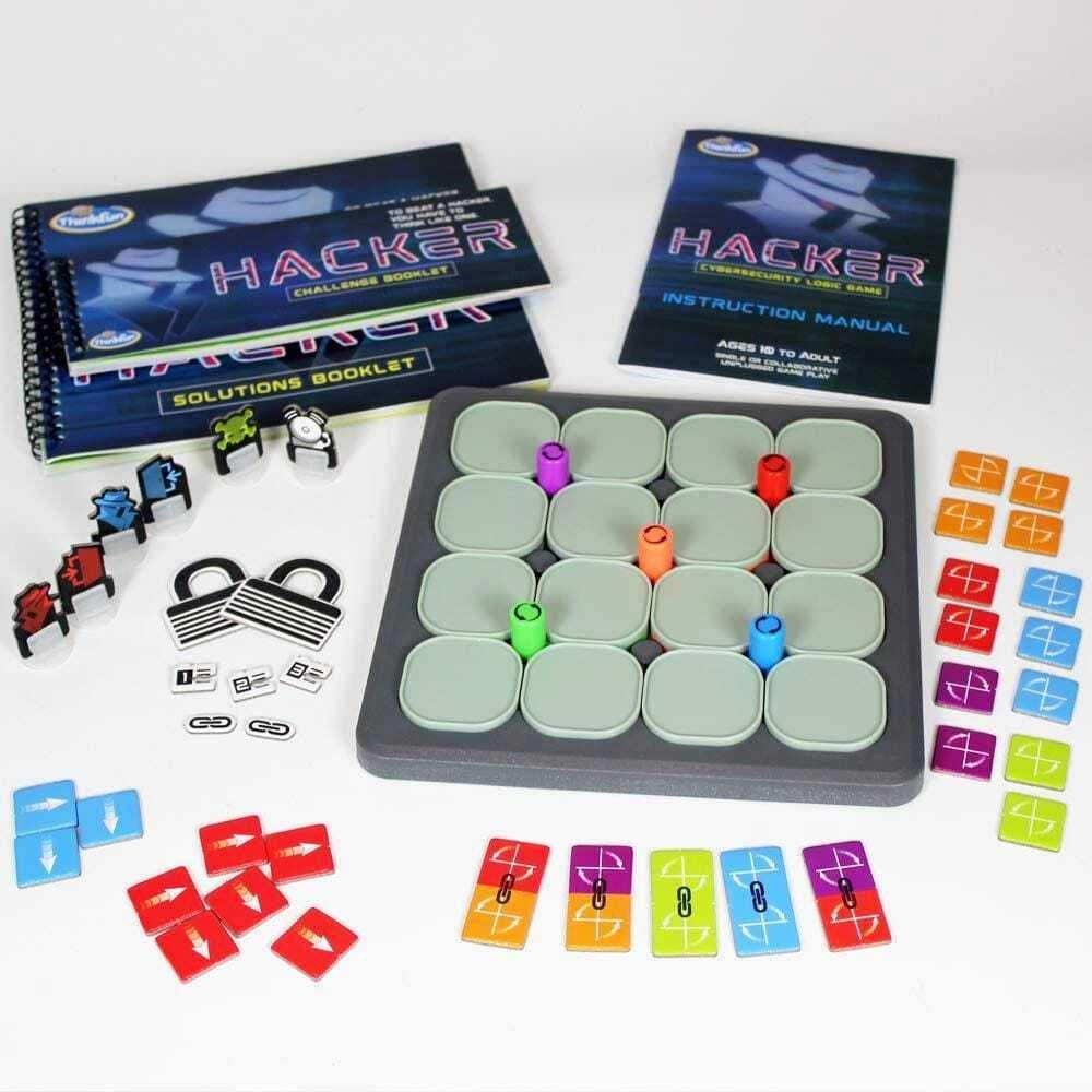 Think Fun Hacker Cybersecurity Coding Game And Stem Toy For Boys And