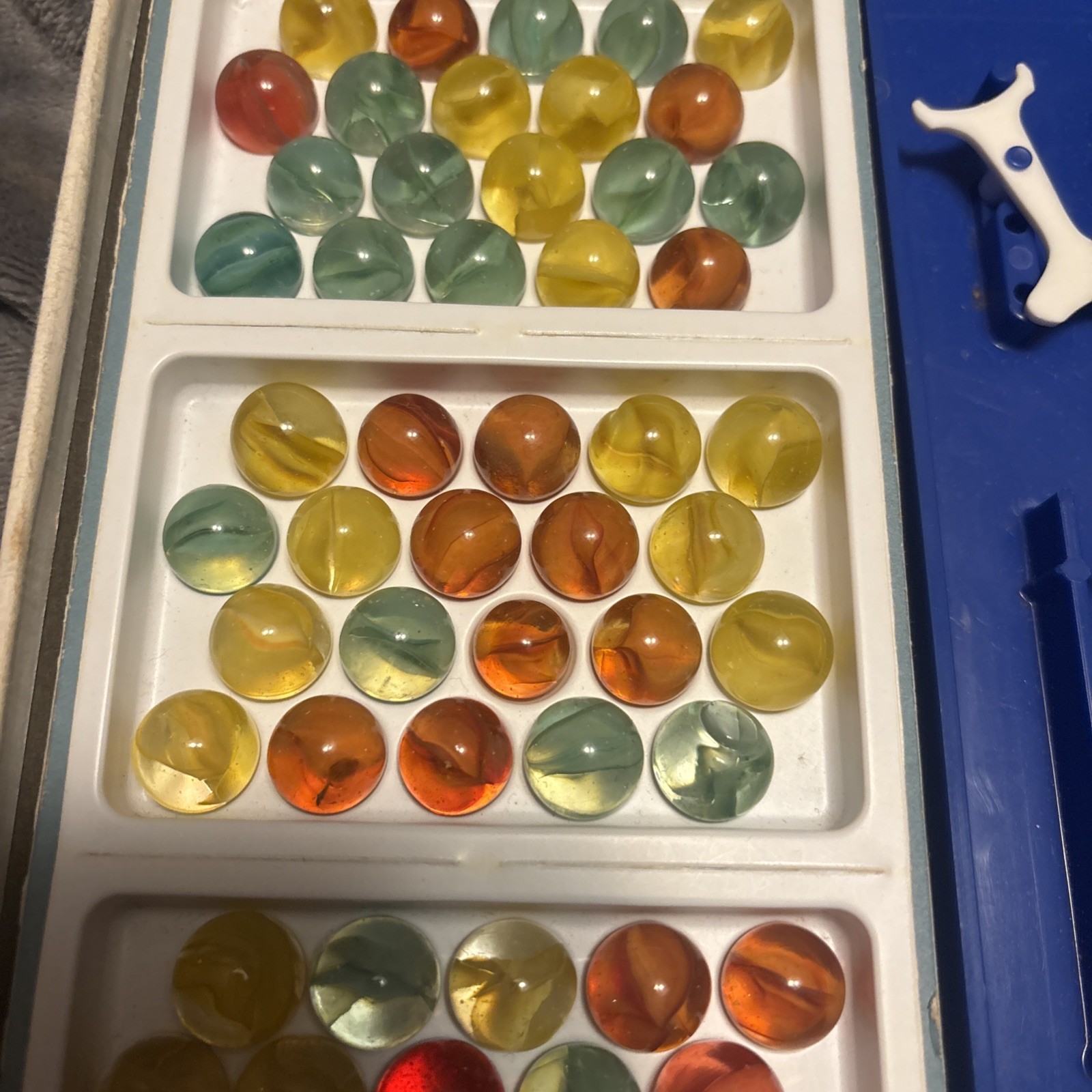 Vintage 1966 Parker Brothers Avalanche Swinging Gate Marble Game Complete! RARE