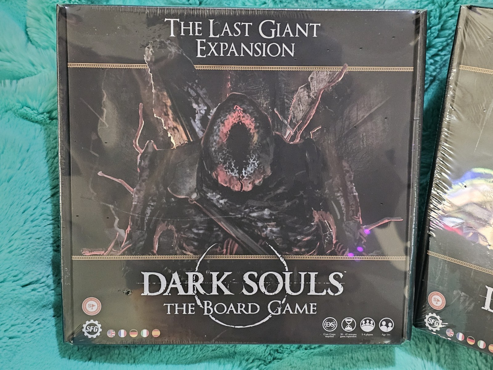 Dark Souls Board Game – The Last Giant AND Vordt of the Boreal Valley – NEW Lot
