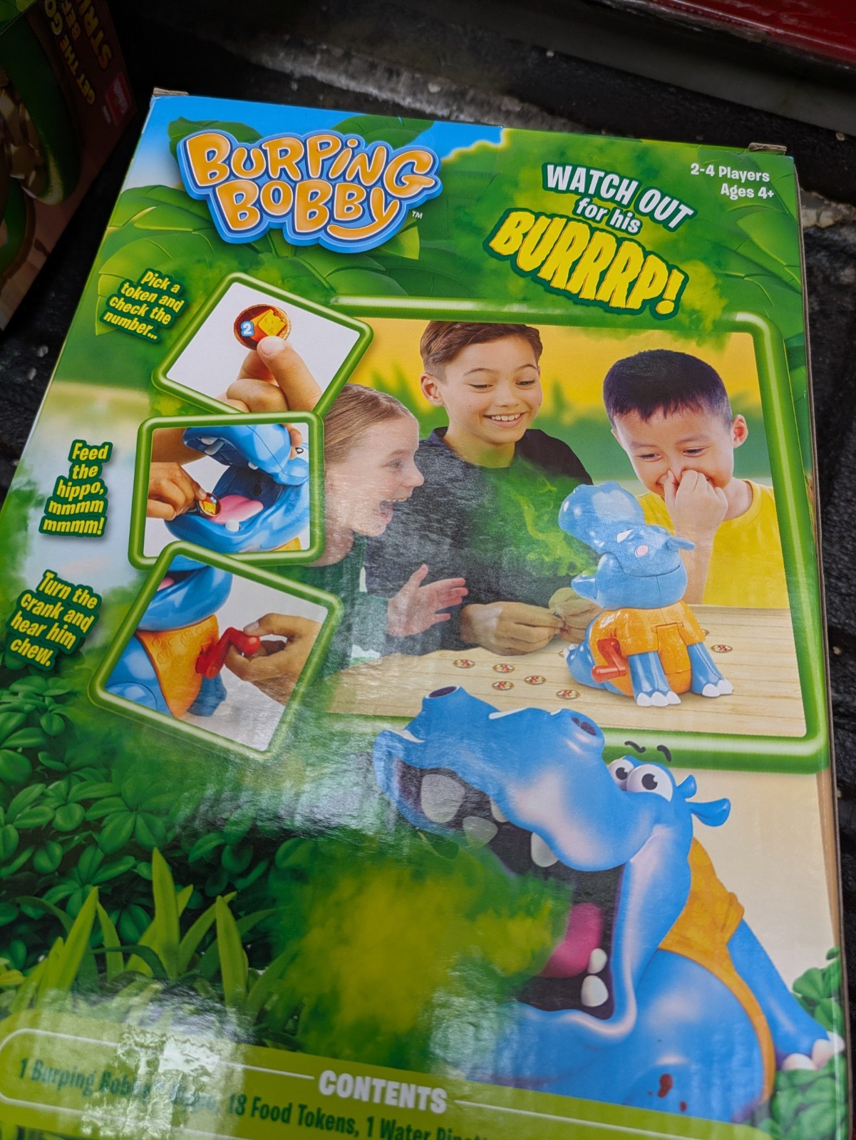 Goliath Burping Bobby Skill & Action Game Sealed