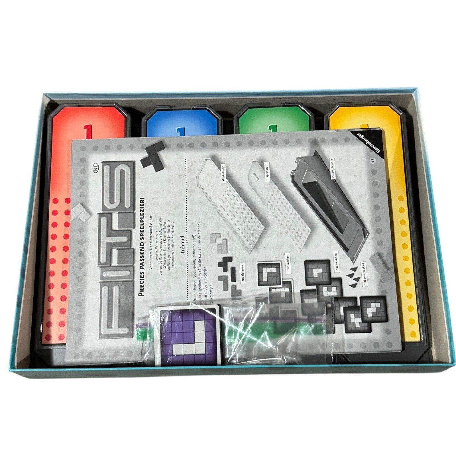 Ravensburger FITS Game Fill in the Spaces 2009 Reiner Knizia Complete EUC