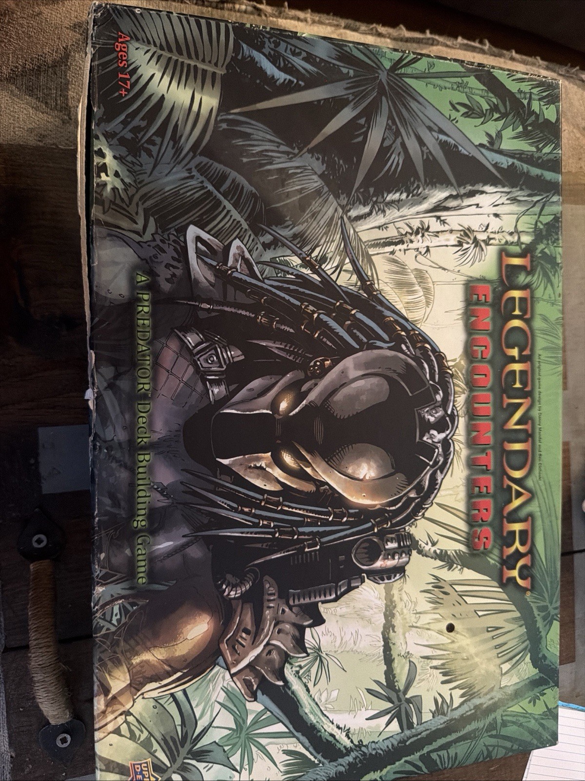 Legendary Encounters PREDATOR Deck Building Game COMPLETE Upper Deck 2015