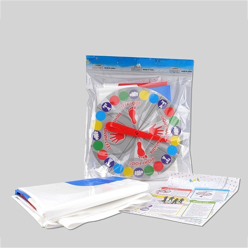 Twister Body Game Mat Indoor Outdoor Party Board Game Family Fun Toy Set