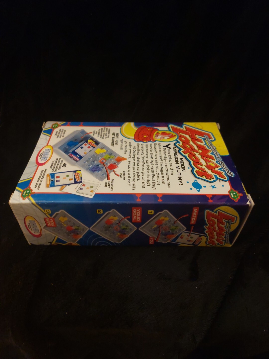 NEW Vintage 2000 Binary Arts Corp Lunar Lockout Board Puzzle Game