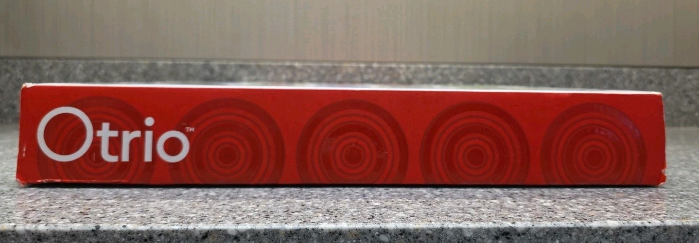 Otrio Deluxe Game Bamboo Wood Board Marbles Brain Workshop Complete