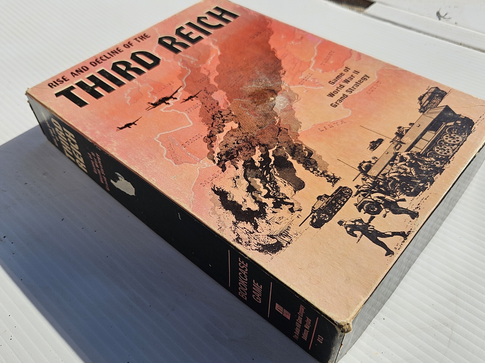 Rise and Decline of the Third Reich Avalon Hill Game Company #813 Unpunched