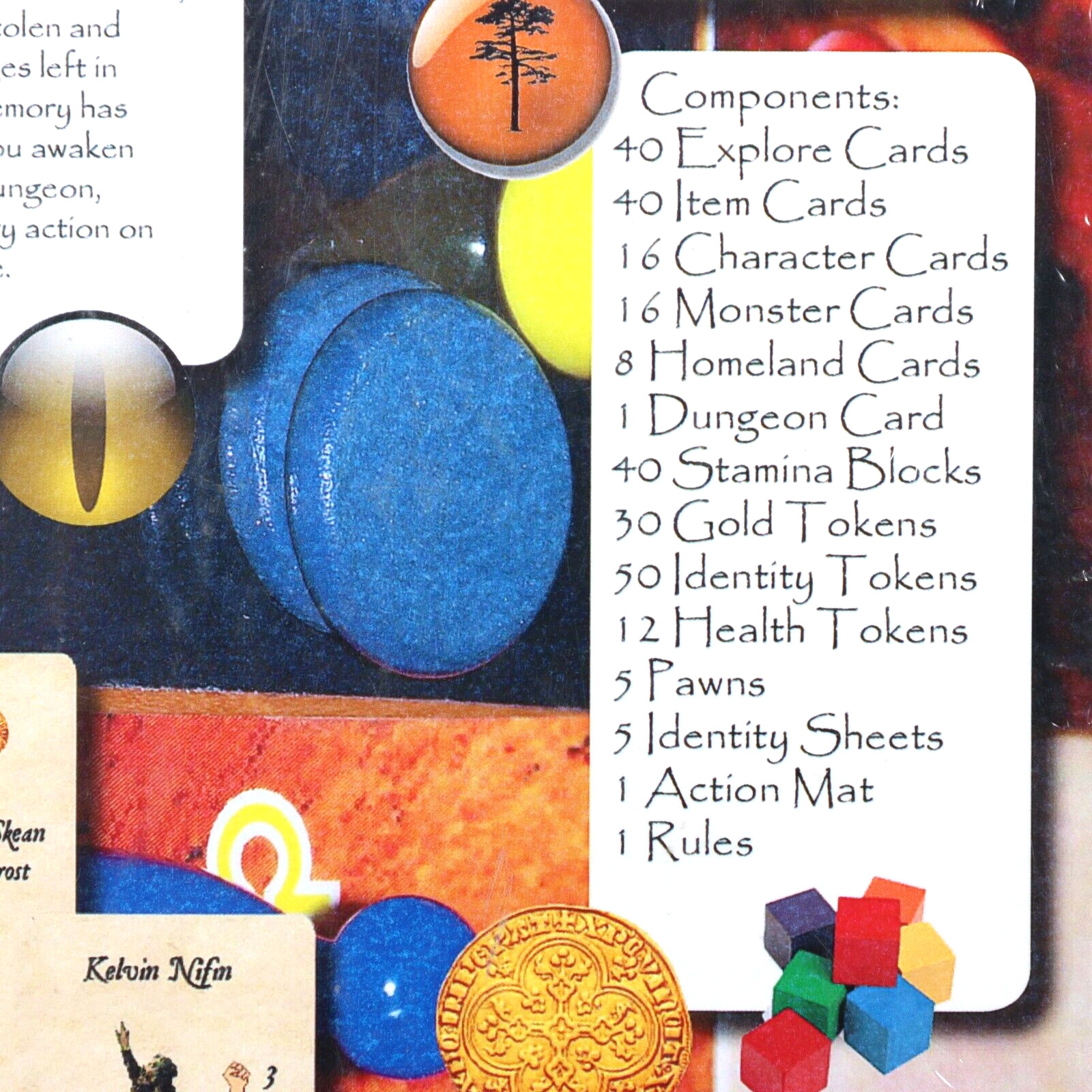 Misty Ruins Prototype Role Playing Game Joe Magic iCon Exclusive 2010 Sealed