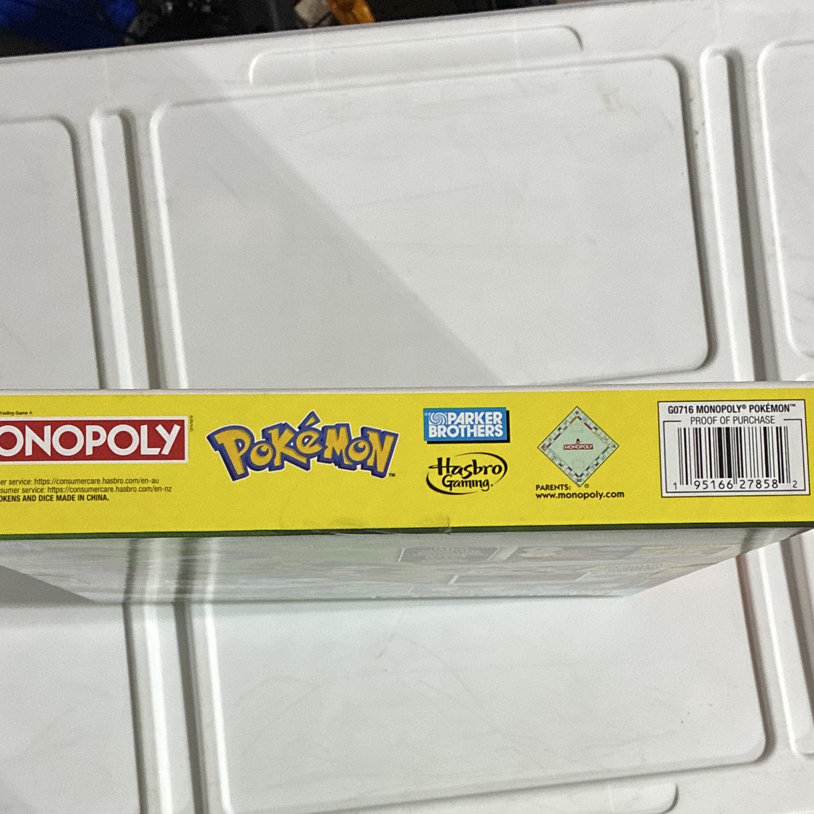 Hasbro Gaming Monopoly Pokémon Board Game, Plastic Tokens, 2-4 Players, G0716