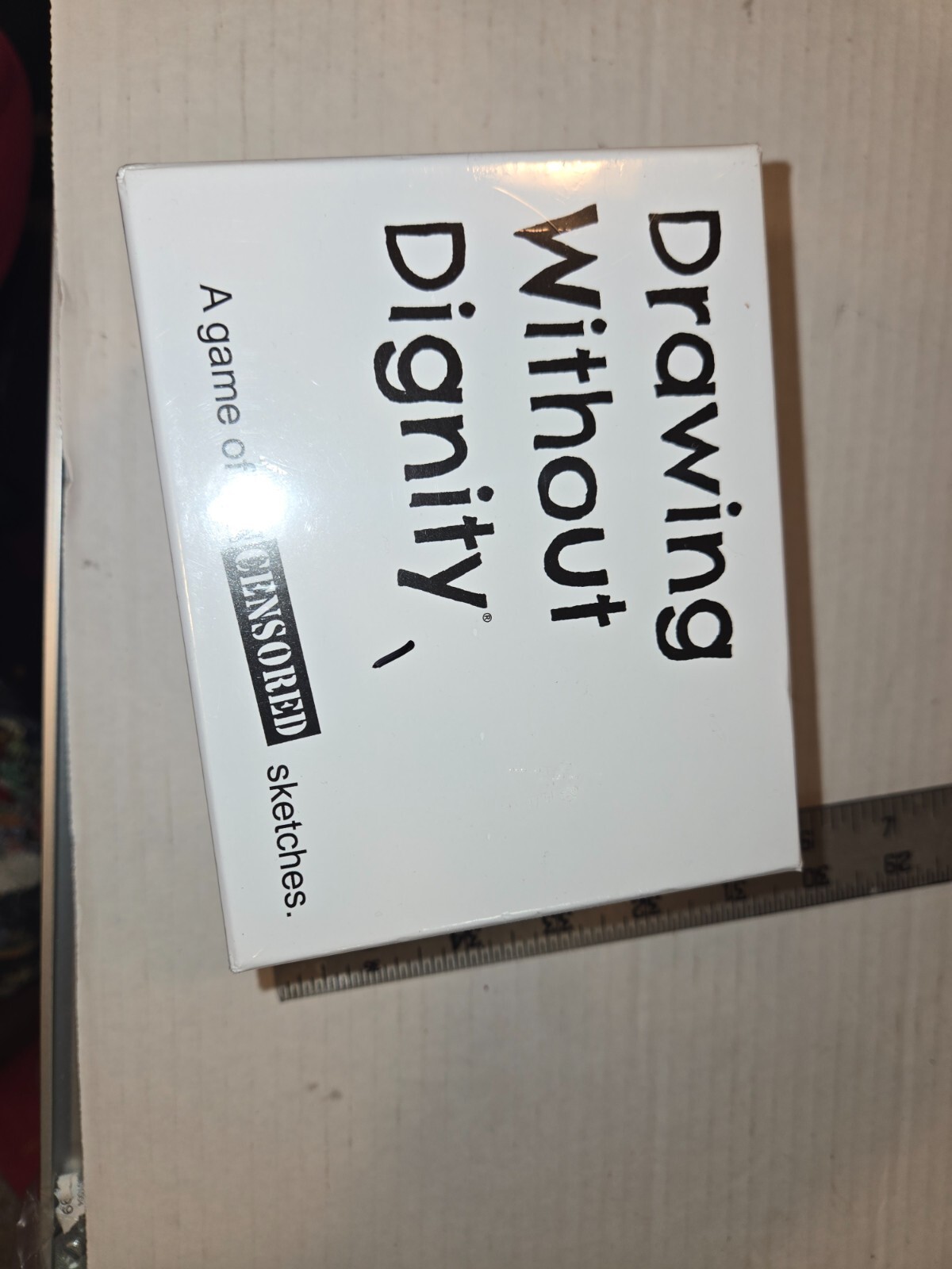 Drawing Without Dignity: A Card Game of Uncensored Sketches Adult Party