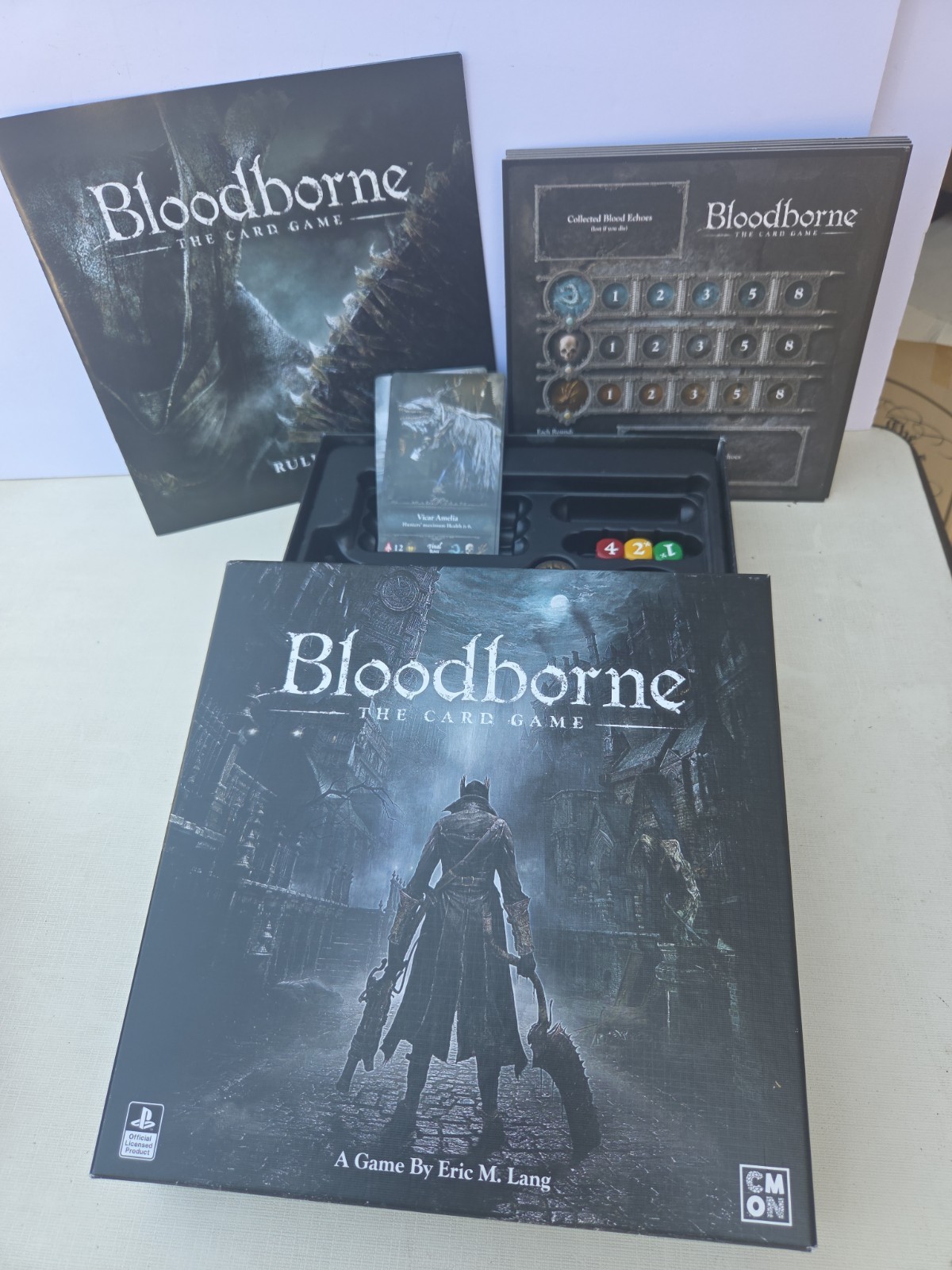 Bloodborne The Card Board Game 2018 CMON Eric M. Lang Gothic Horror Complete