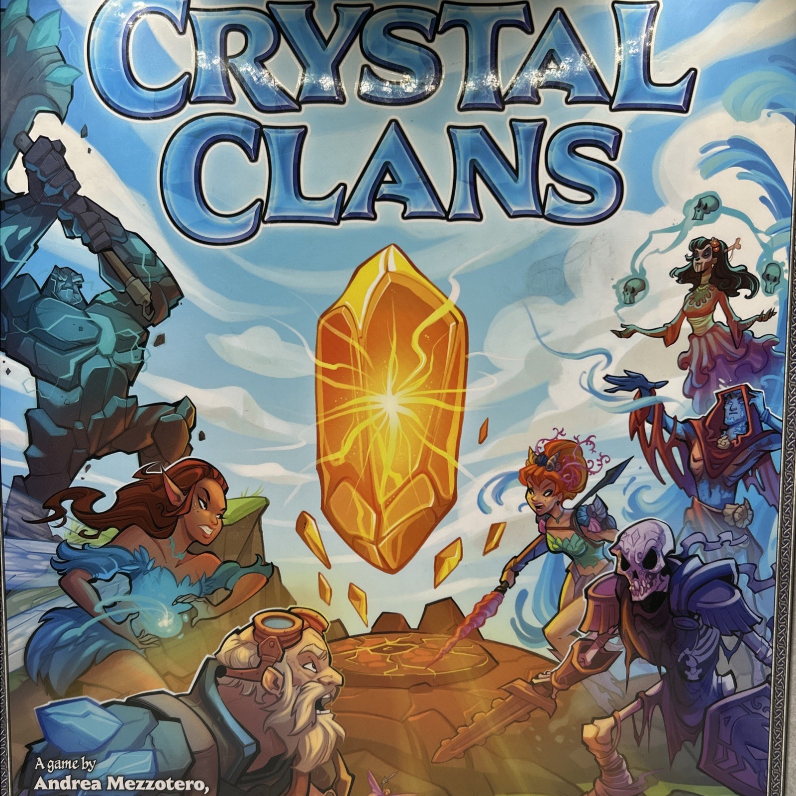Crystal Clans Board Game Plaid Hat Games 2017 – Complete