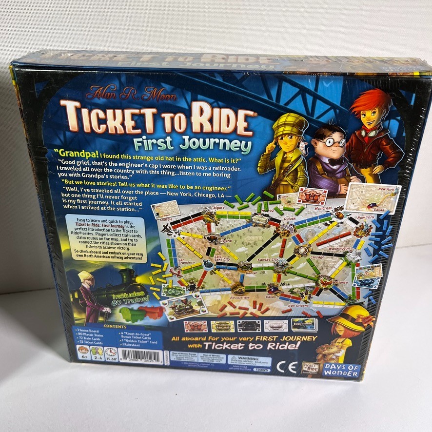 The Hobbit, Minecraft, Storm Vault, Scrabble, Ticket To Ride Board Game Lot (5x)