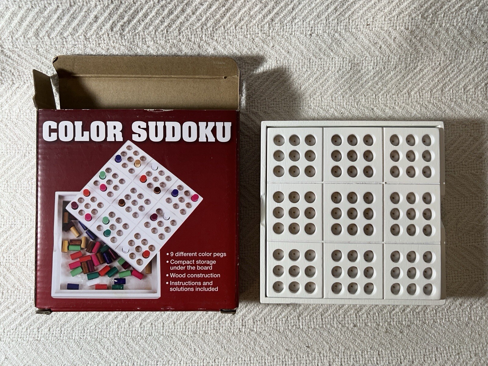 Color Sudoku Puzzle – Complete