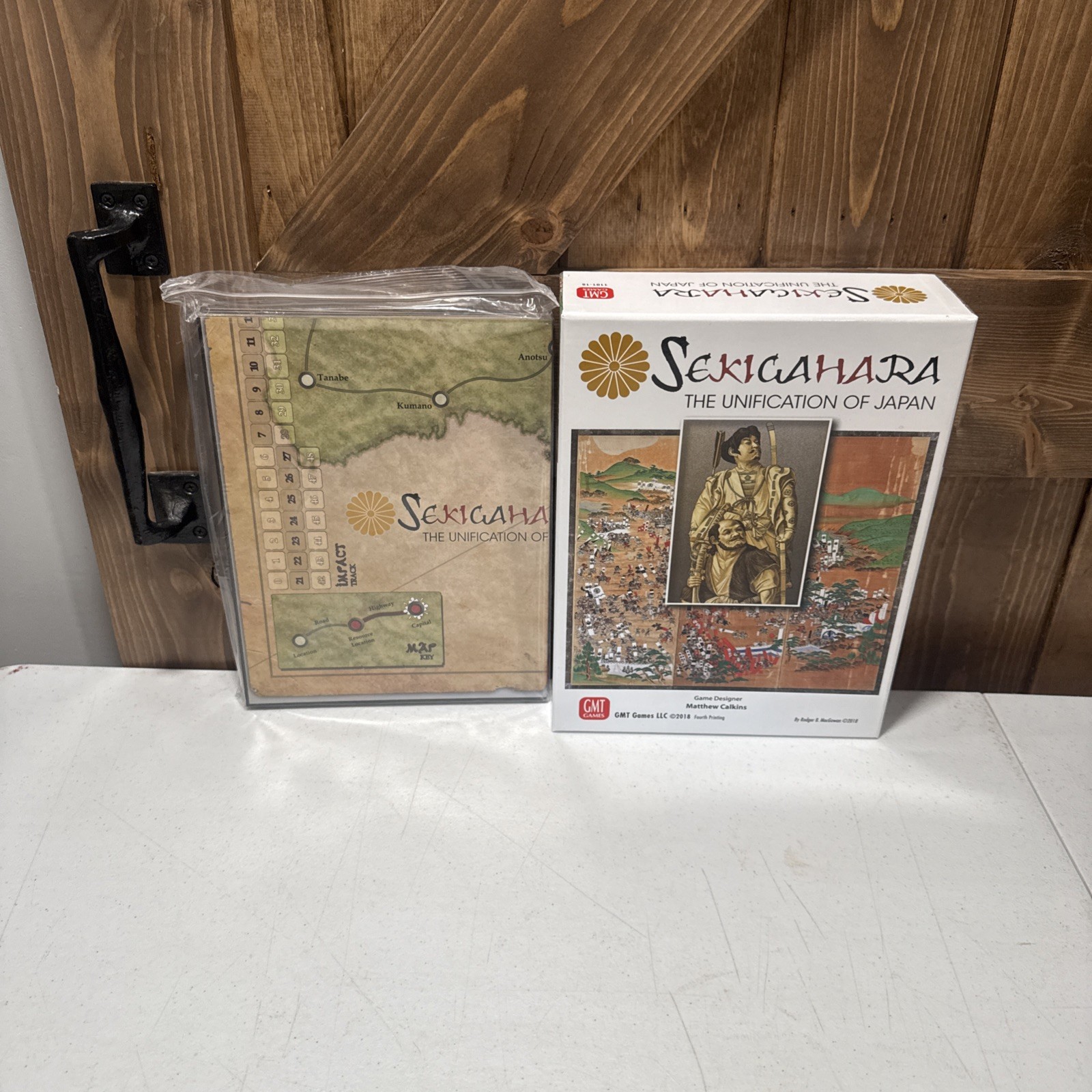 Sekigahara: The Unification of Japan, GMT Games 4th Print 100% Complete