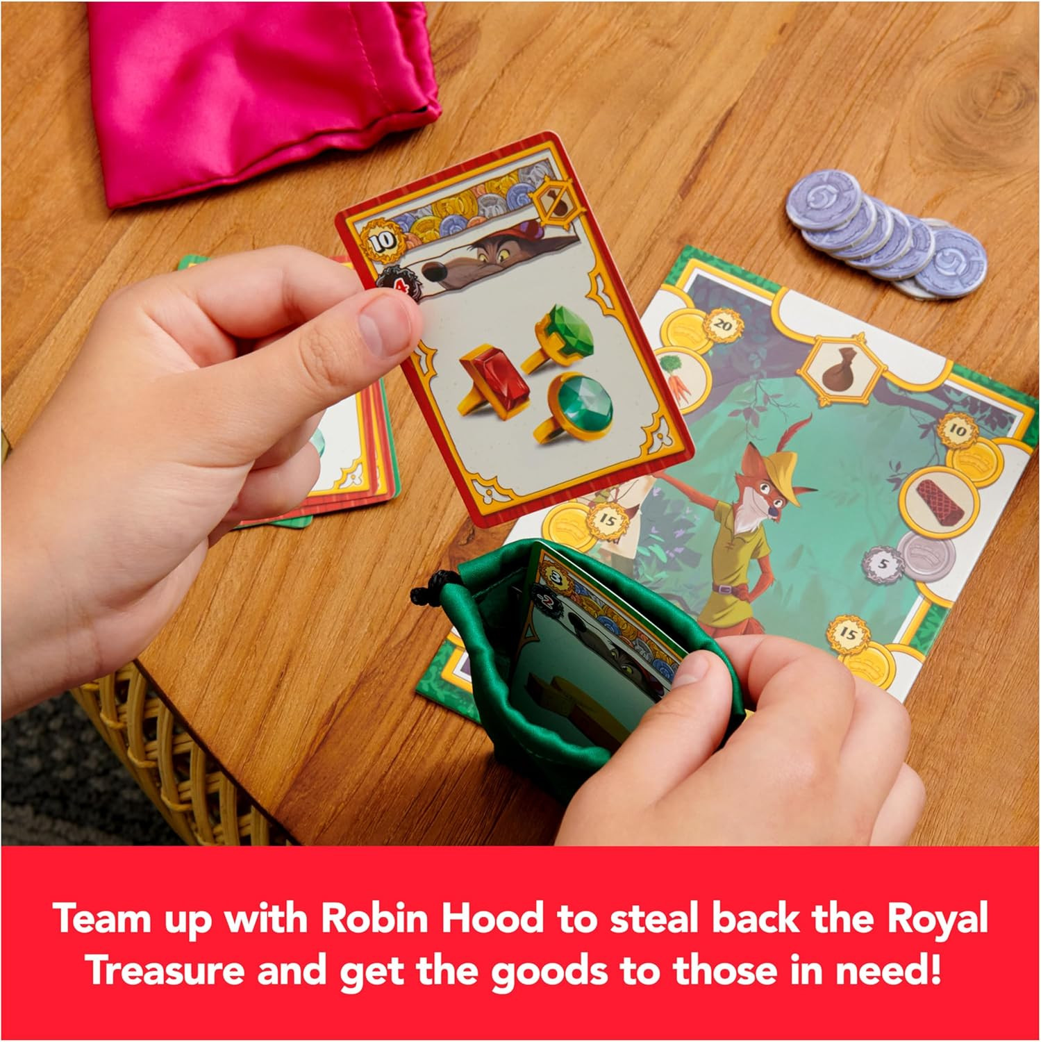 Spin Master Games, Disney Robin Hood Sheriff of Nottingham, Family Board Games,