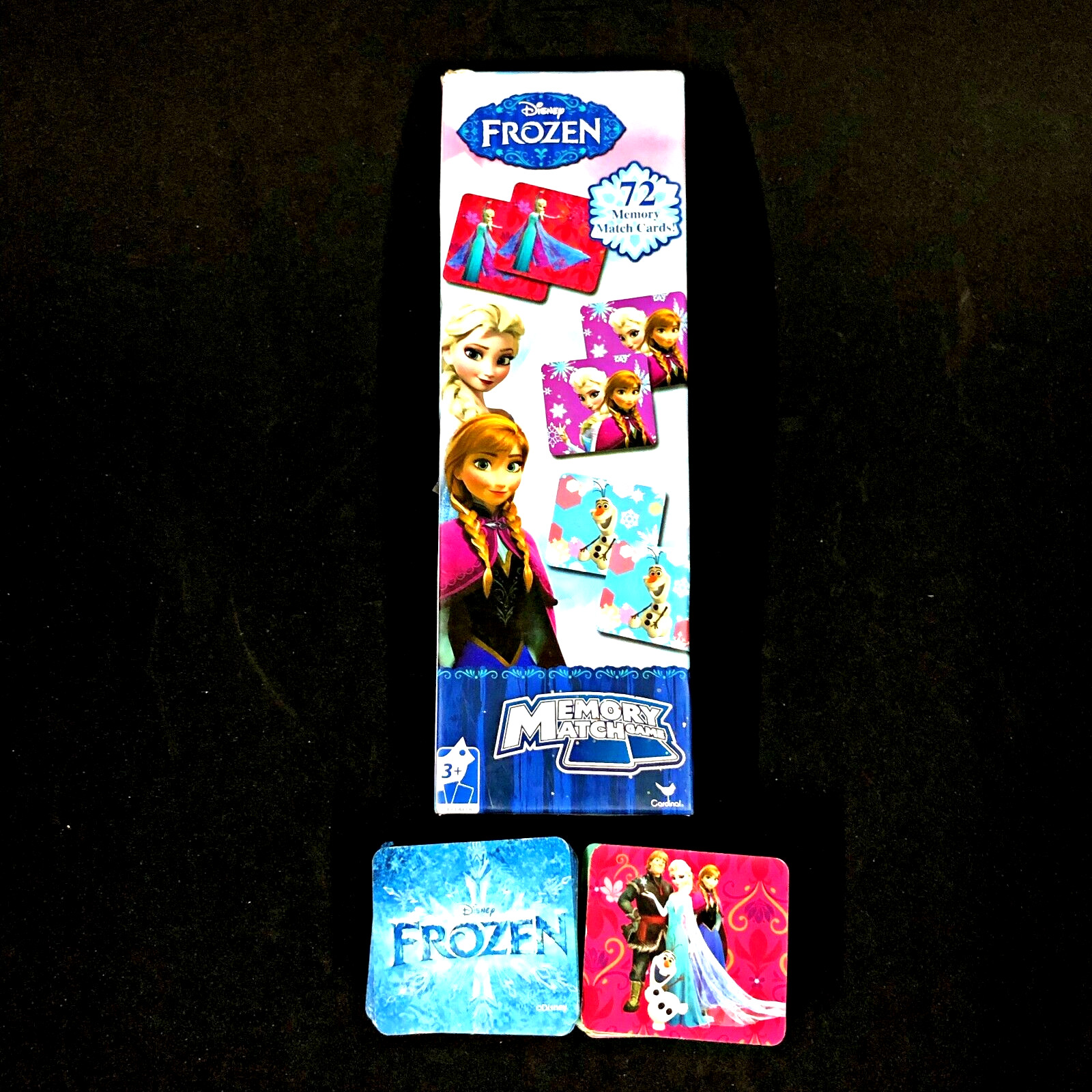 Disney Frozen Memory Match Game Cards Photo Tiles Kids Anna Elsa Olaf Education