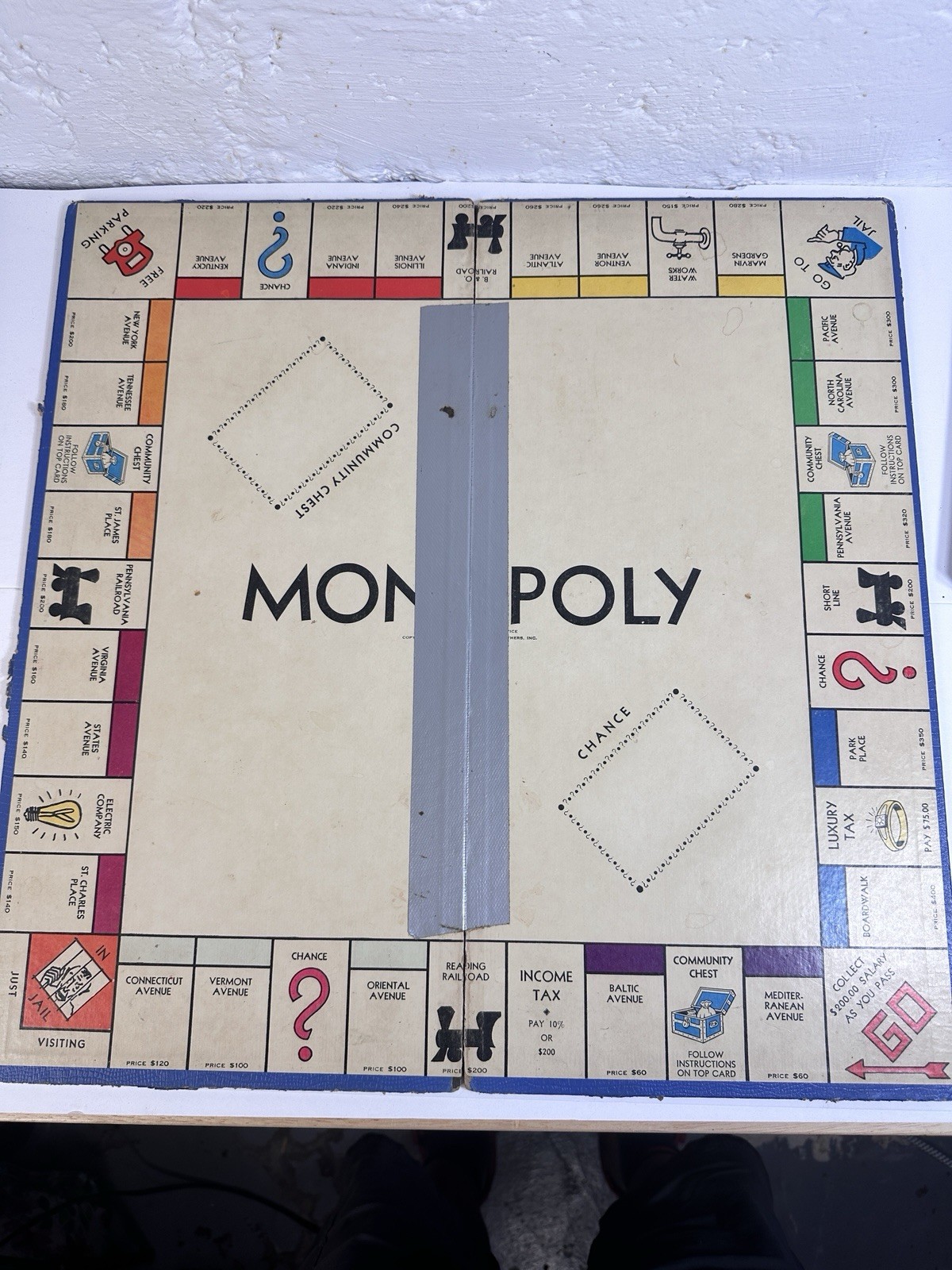 Vintage Monopoly Games 1940- 1950s Popular Edition 3 Boxes & 2 Boards
