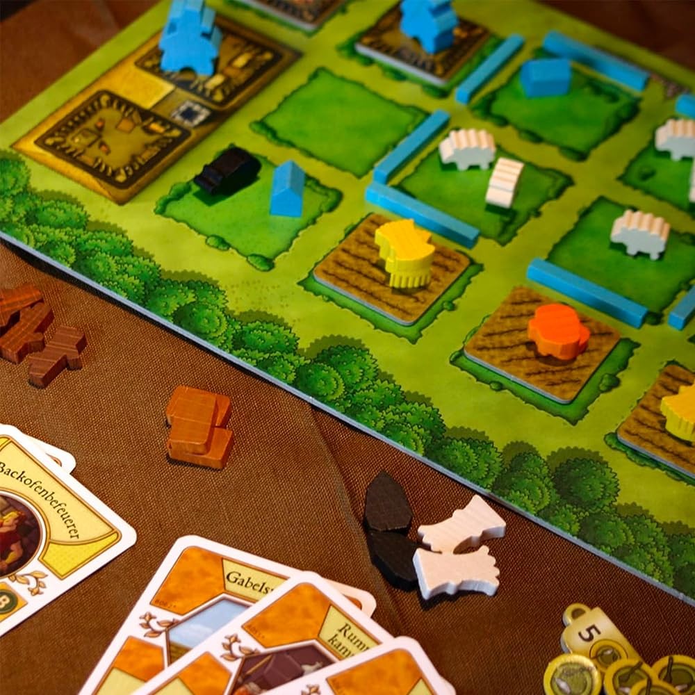 Agricola (Revised Edition) | Strategy Game | Farming Game for Adults and Teens