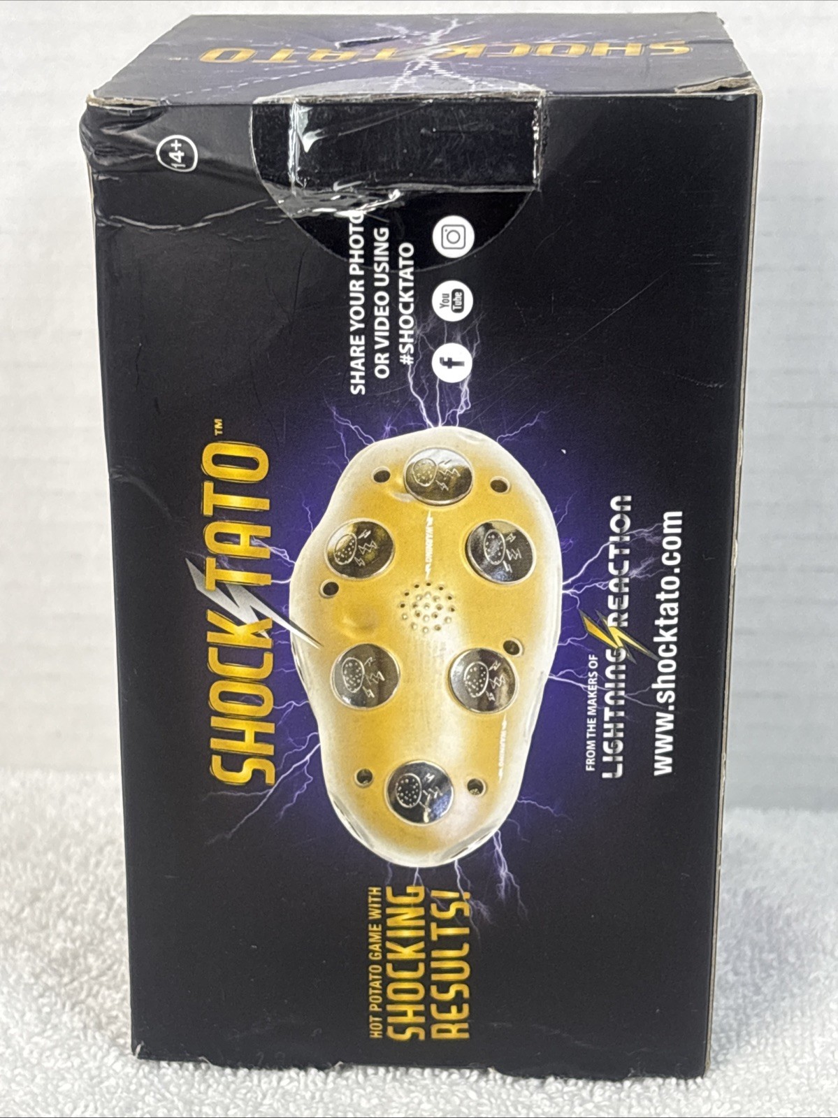 Shocktato The Lightning Reaction Game Of Shocktato Fun Party Game 2+ Players NEW