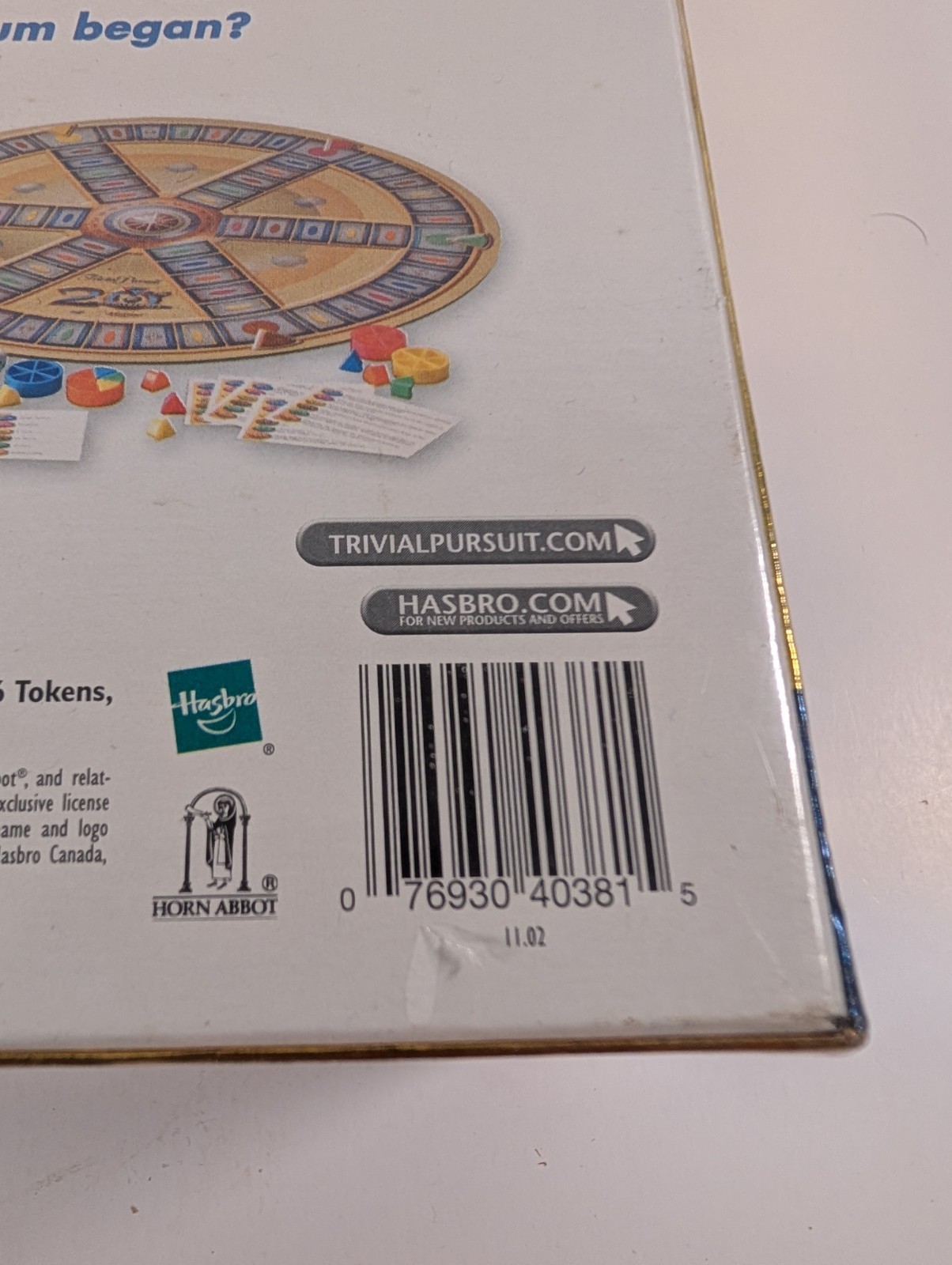 Trivial Pursuit 20th Anniversary Edition Cards Board Game Trivia SEALED NEW