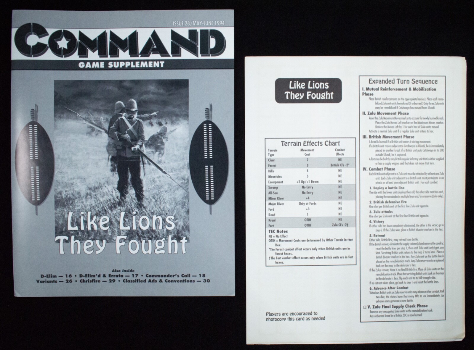 XTR Command Magazine #28: Like Lions They Fought UNPUNCHED