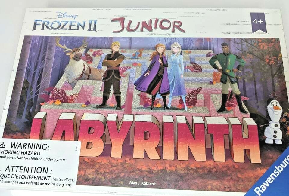 Disney Frozen 2 Junior Labyrinth Family Game Elsa Anna Olaf NEW boardgame