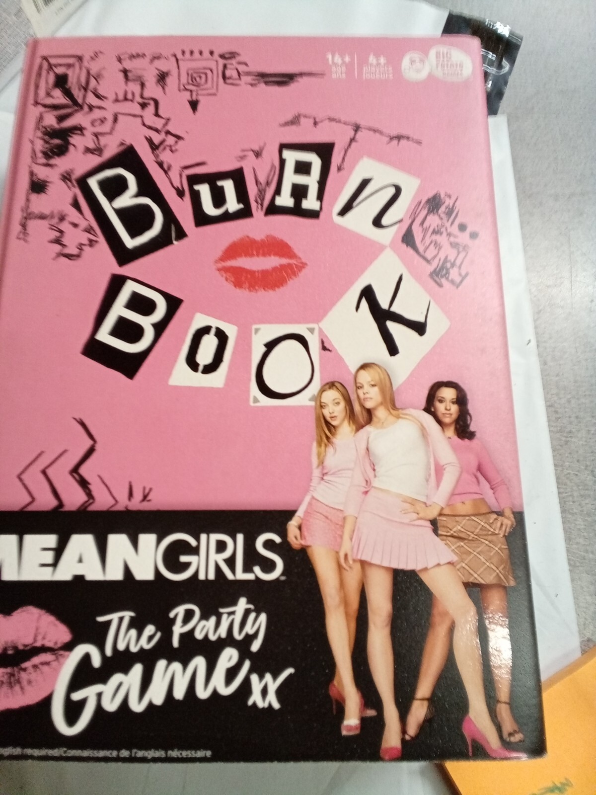 Brand New! MEAN GIRLS Burn Book A Party Game BRAND NEW Board Game TIKTOK