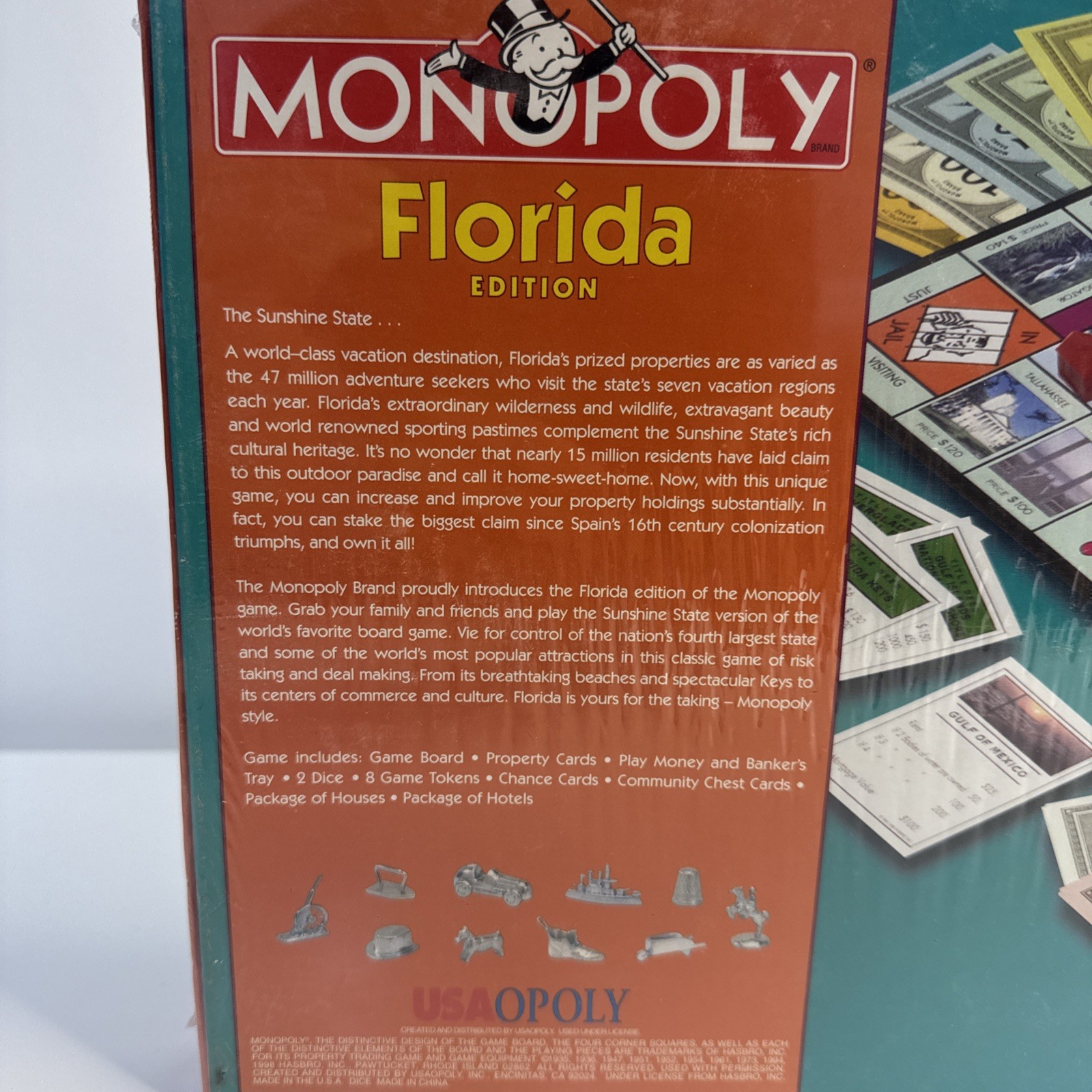 Monopoly Florida The Sunshine State Edition New and Sealed Vintage