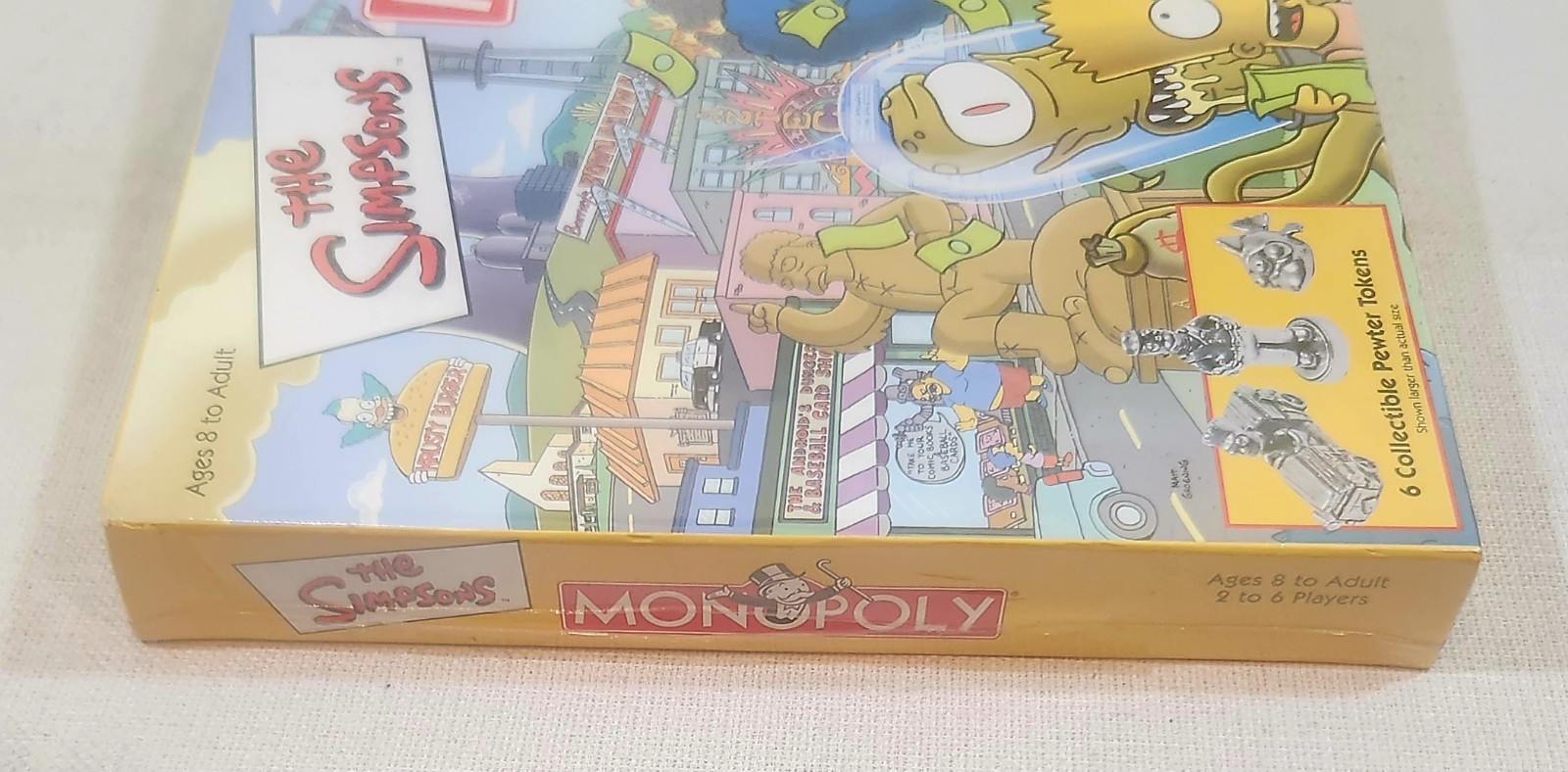 Monopoly Game The Simpsons Collector’s Edition New in the Box Still Sealed