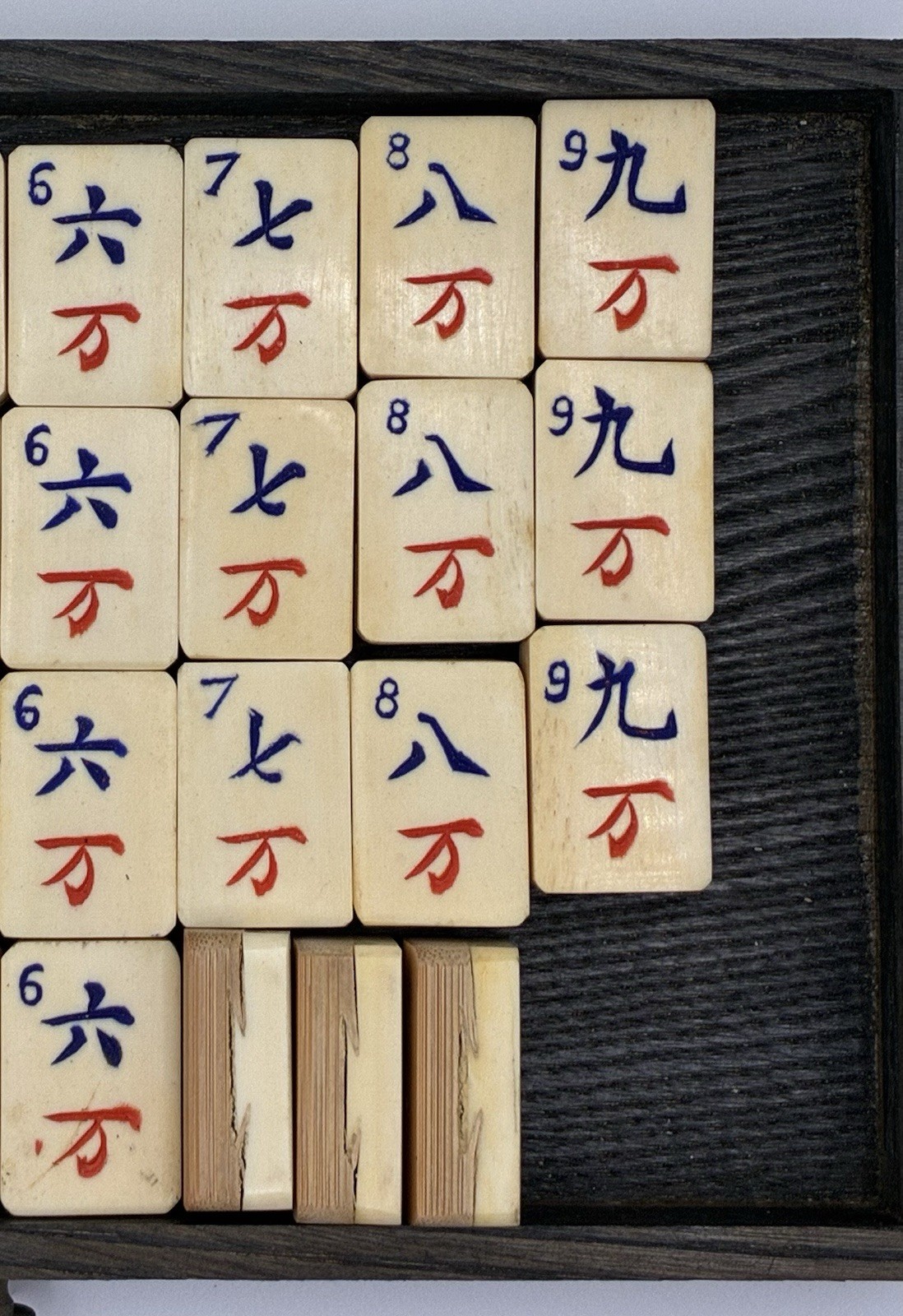 Antique 1923 Piroxloid “The Ancient Game of the Mandarins” Mahjong Set