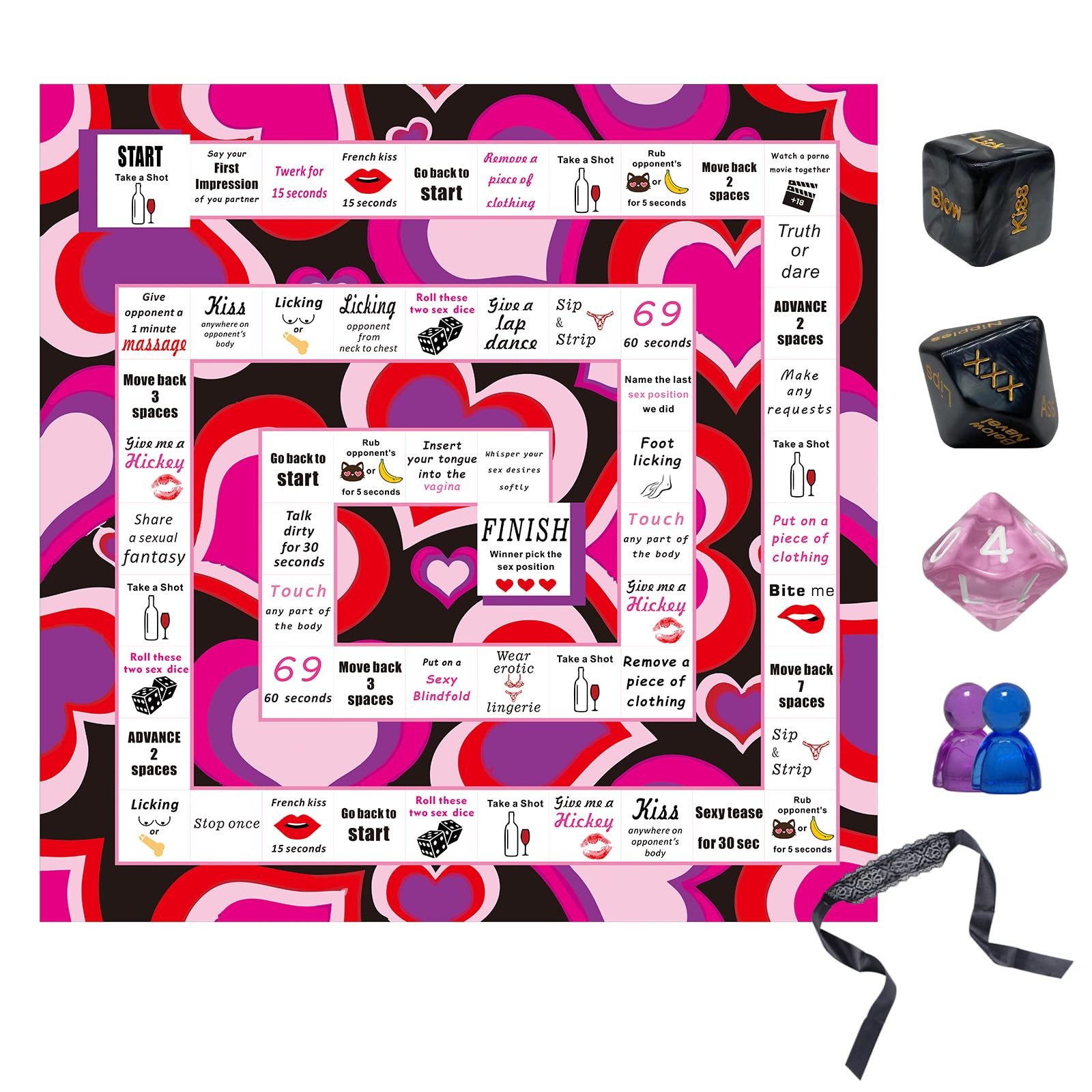 Couple Board Game for Date Night Romantic Couple Games for Date Night Sexy B…