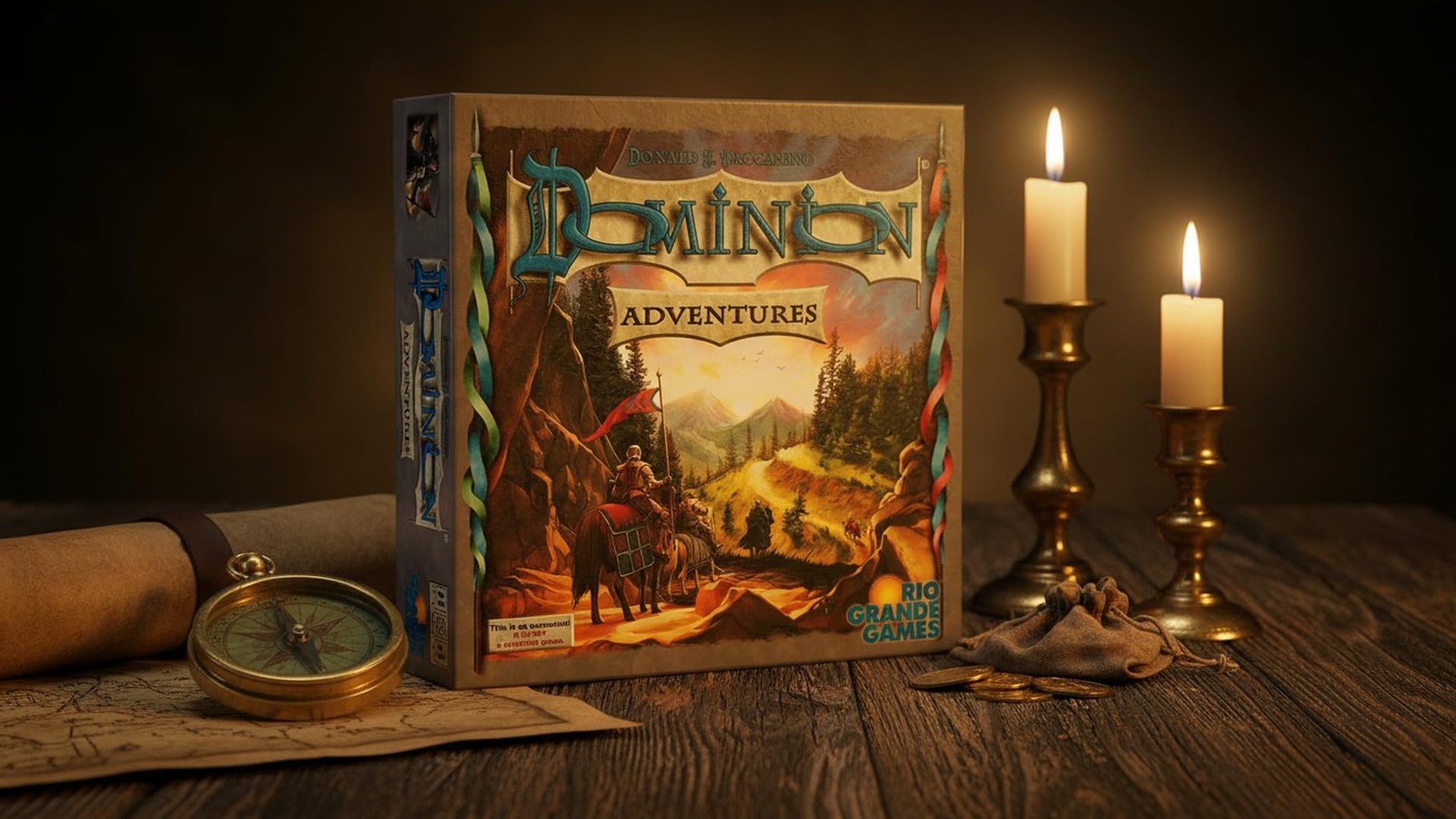 Dominion Adventures Expansion Card Game for 2-6 Players