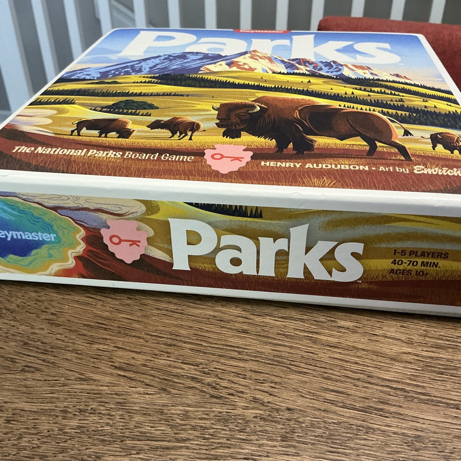 Keymaster Games: Parks Version 1.1 – Board Game – New Open Box