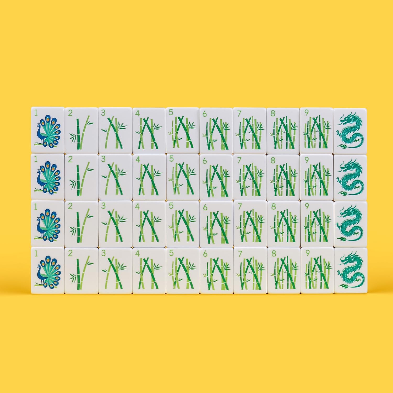 Morihaza Orchid Elegance Mahjong Set – 160 Acrylic Engraved Tiles with Botani…