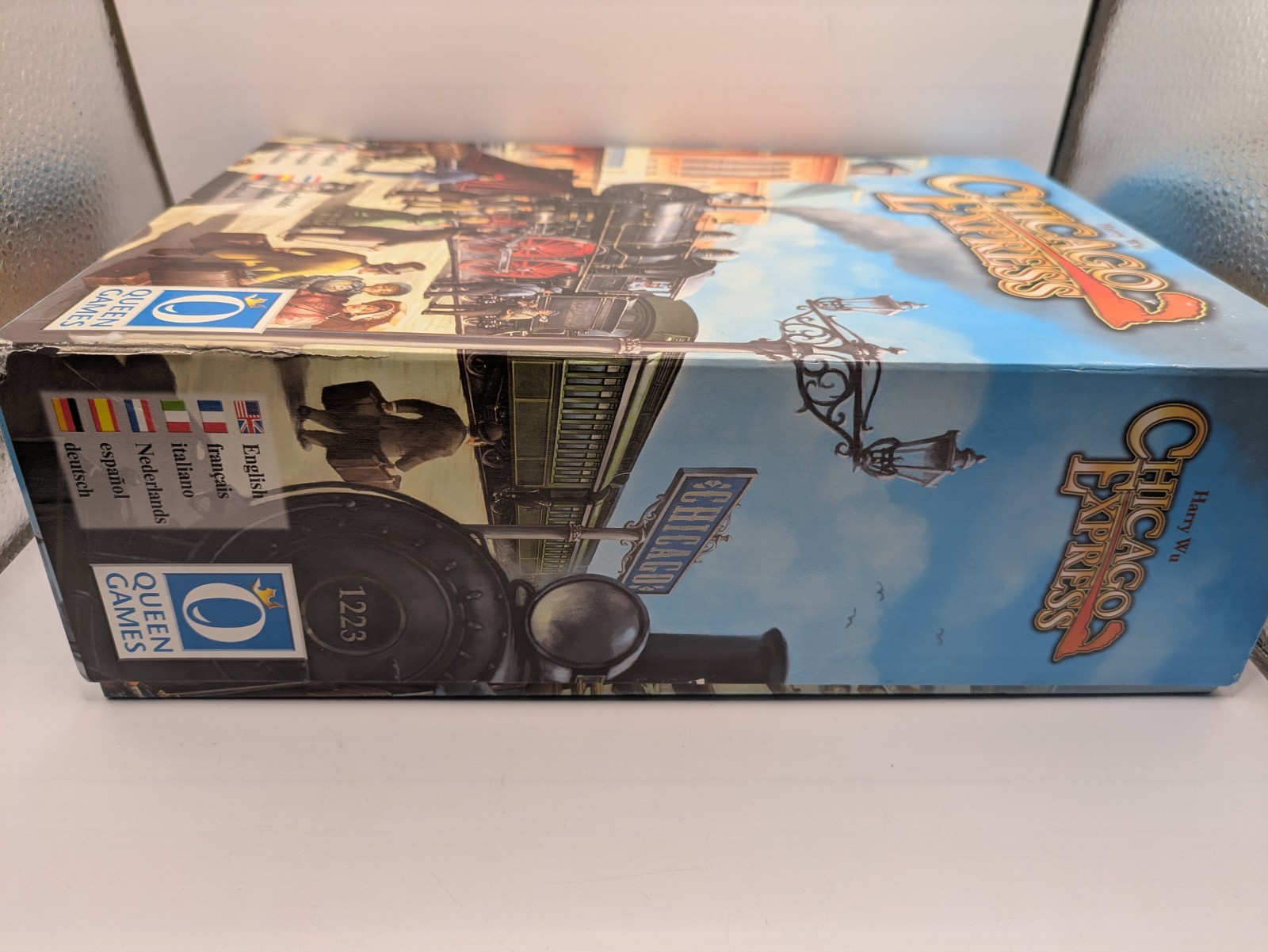 Harry Wu Chicago Express Board Game Queens Games COMPLETE!
