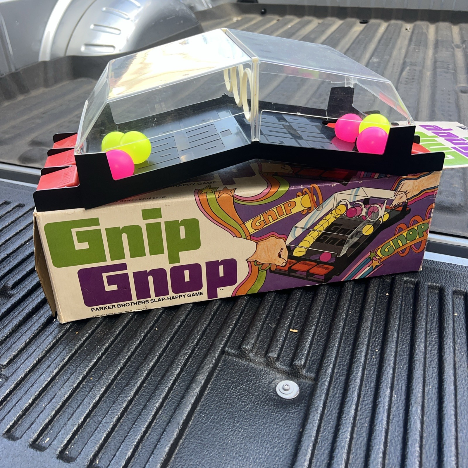 Gnip Gnop Parker Bros Game Complete with Box w/ All 6 Balls – 1971 READ!