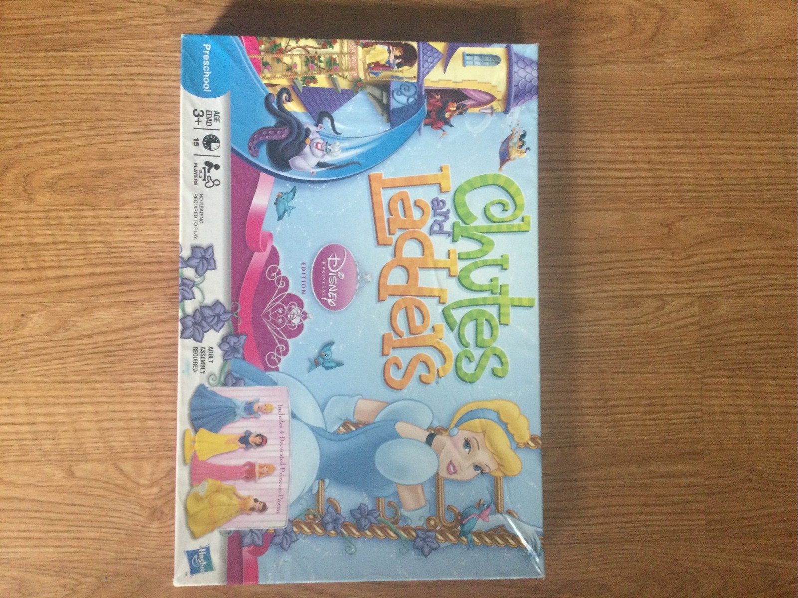 Disney Princess Chutes and Ladders by Hasbro 100% Complete 2009